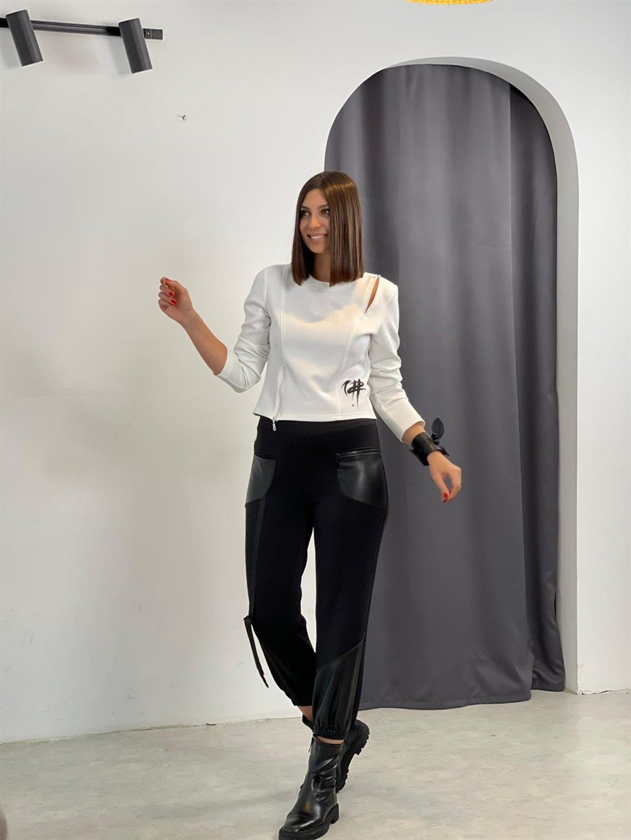 JENNİFER SCUBA TASARIM PANTOLON No1304