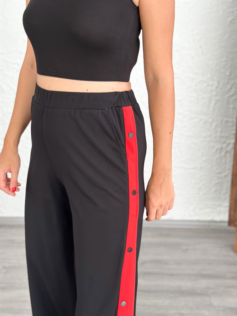 JOSE KIRMIZI DETAYLI PANTOLON