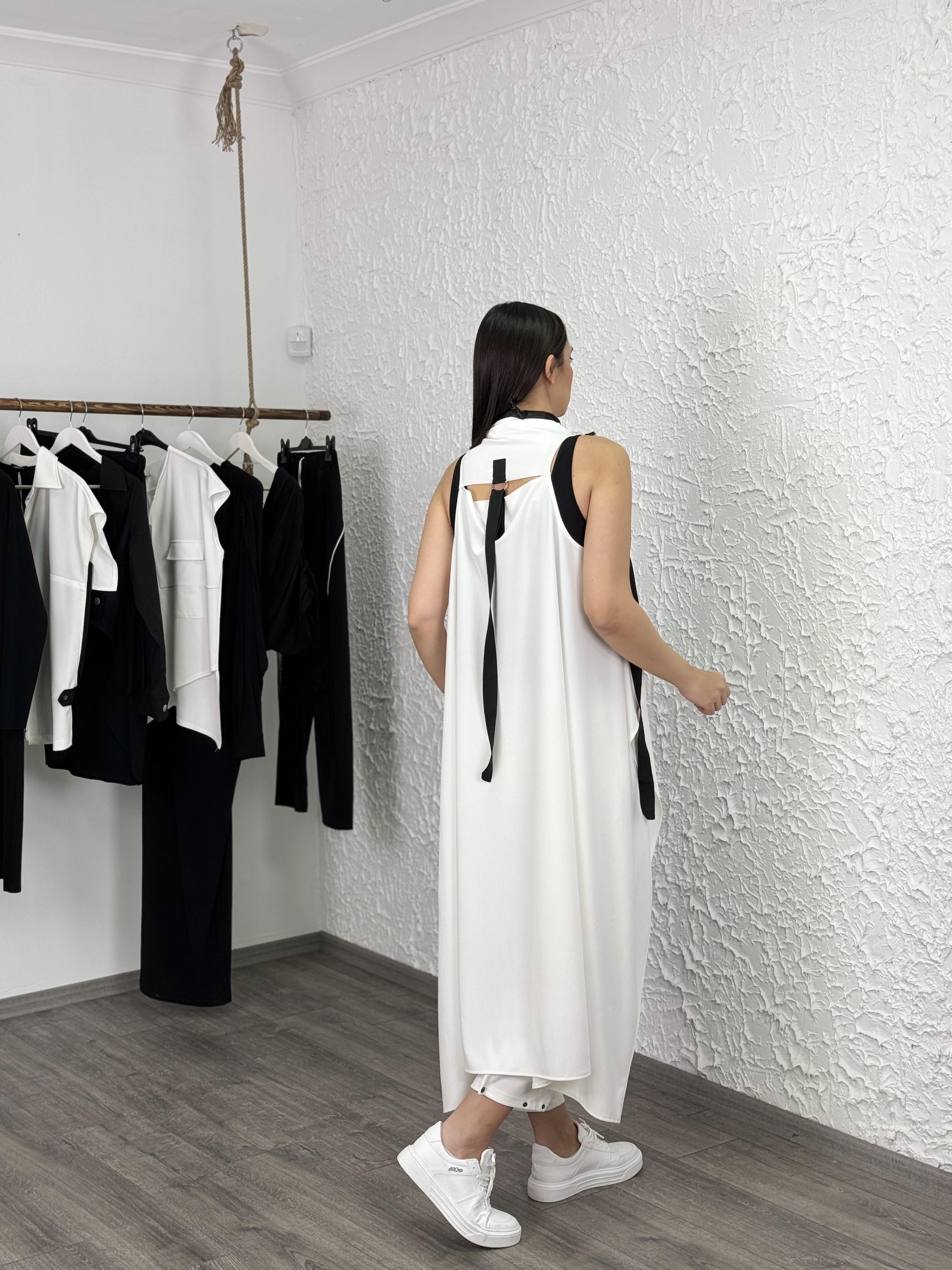 LASİRA BEYAZ KAFTAN