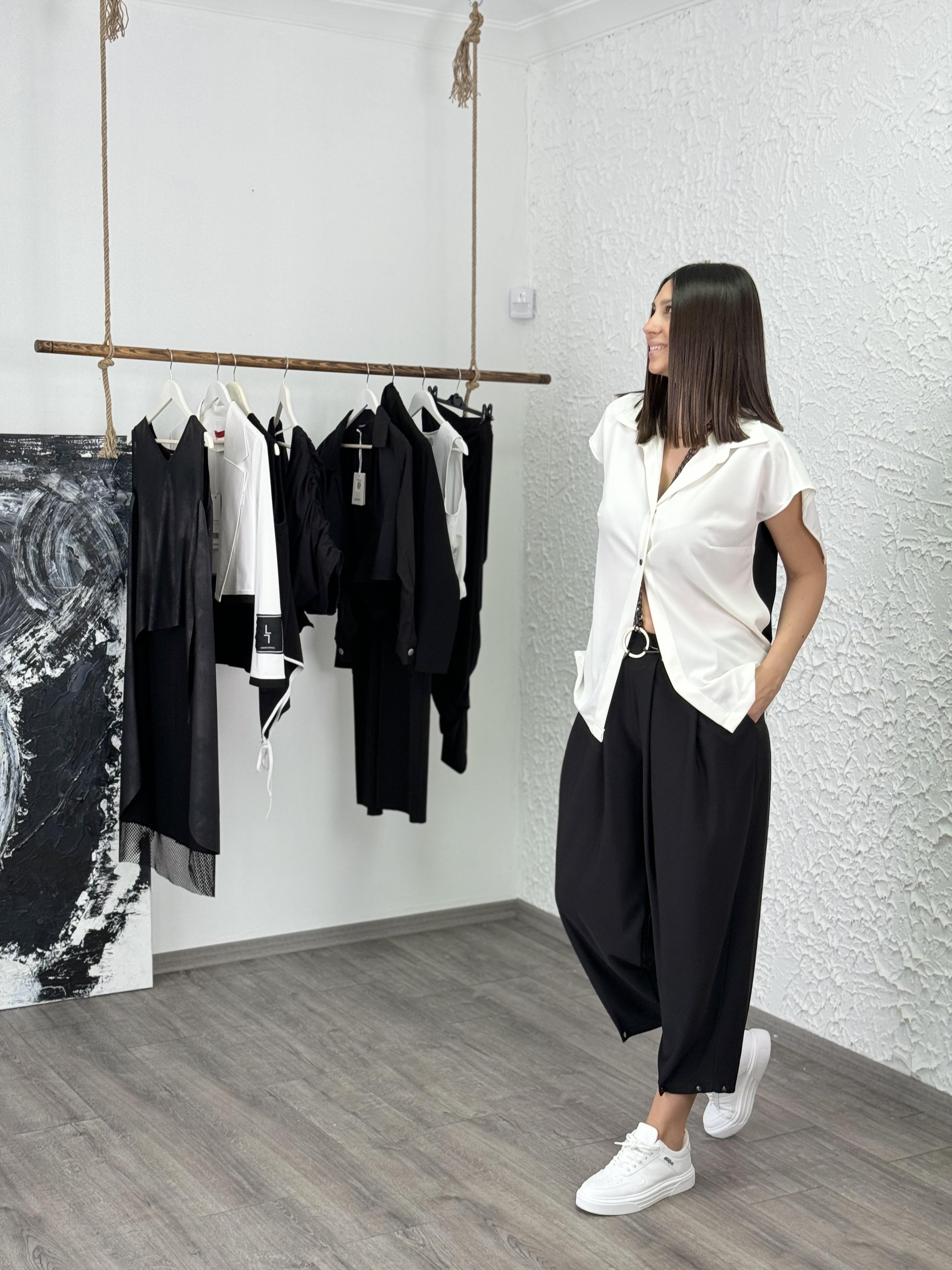 LASİRA SİYAH PANTOLON