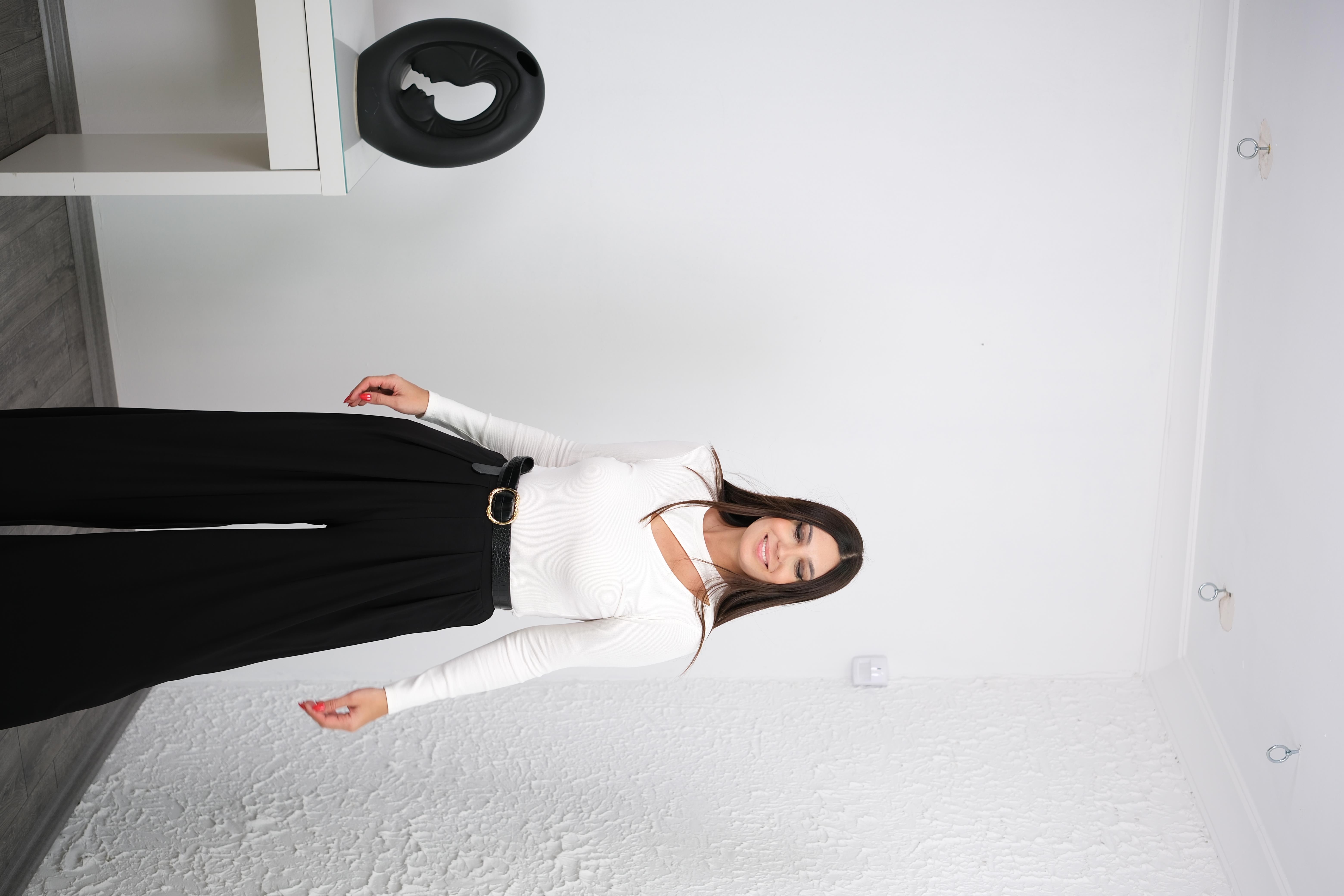 LONGO BEYAZ PREMİUM BLUZ