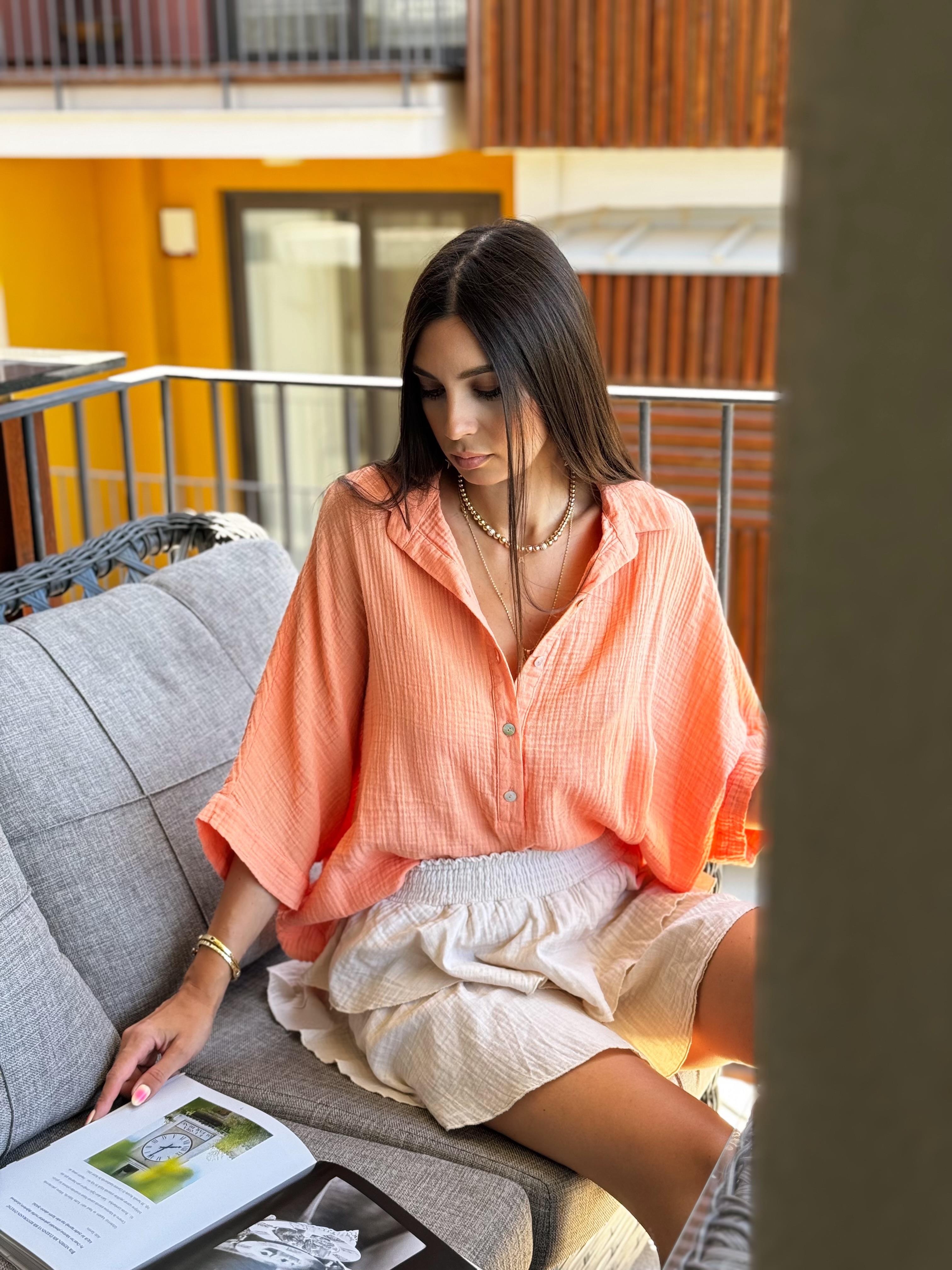 MARİ SOMON MÜSLİN BLUZ