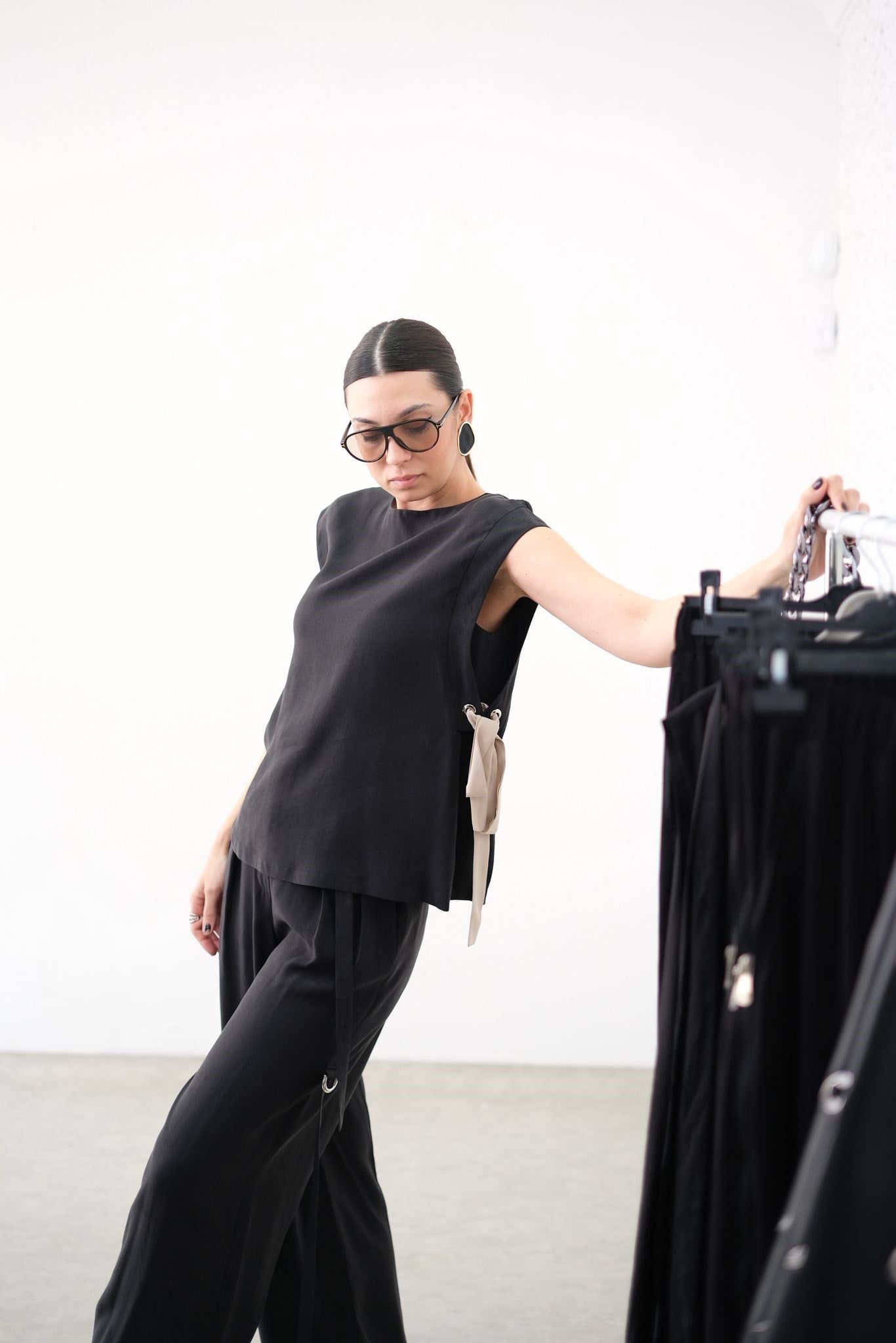 MODERN MİRAGE SİYAH BLUZ