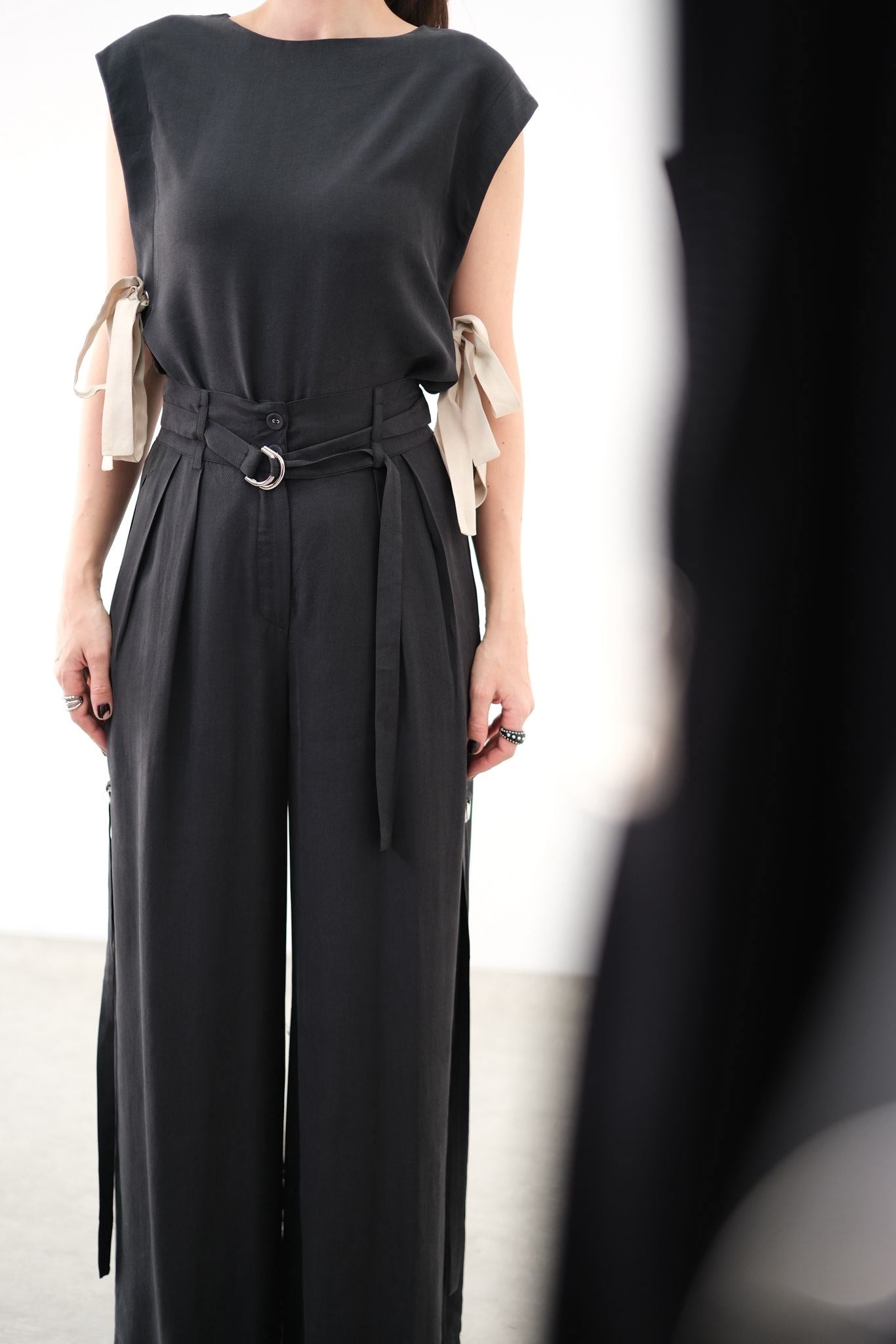 MODERN MİRAGE SİYAH PANTOLON