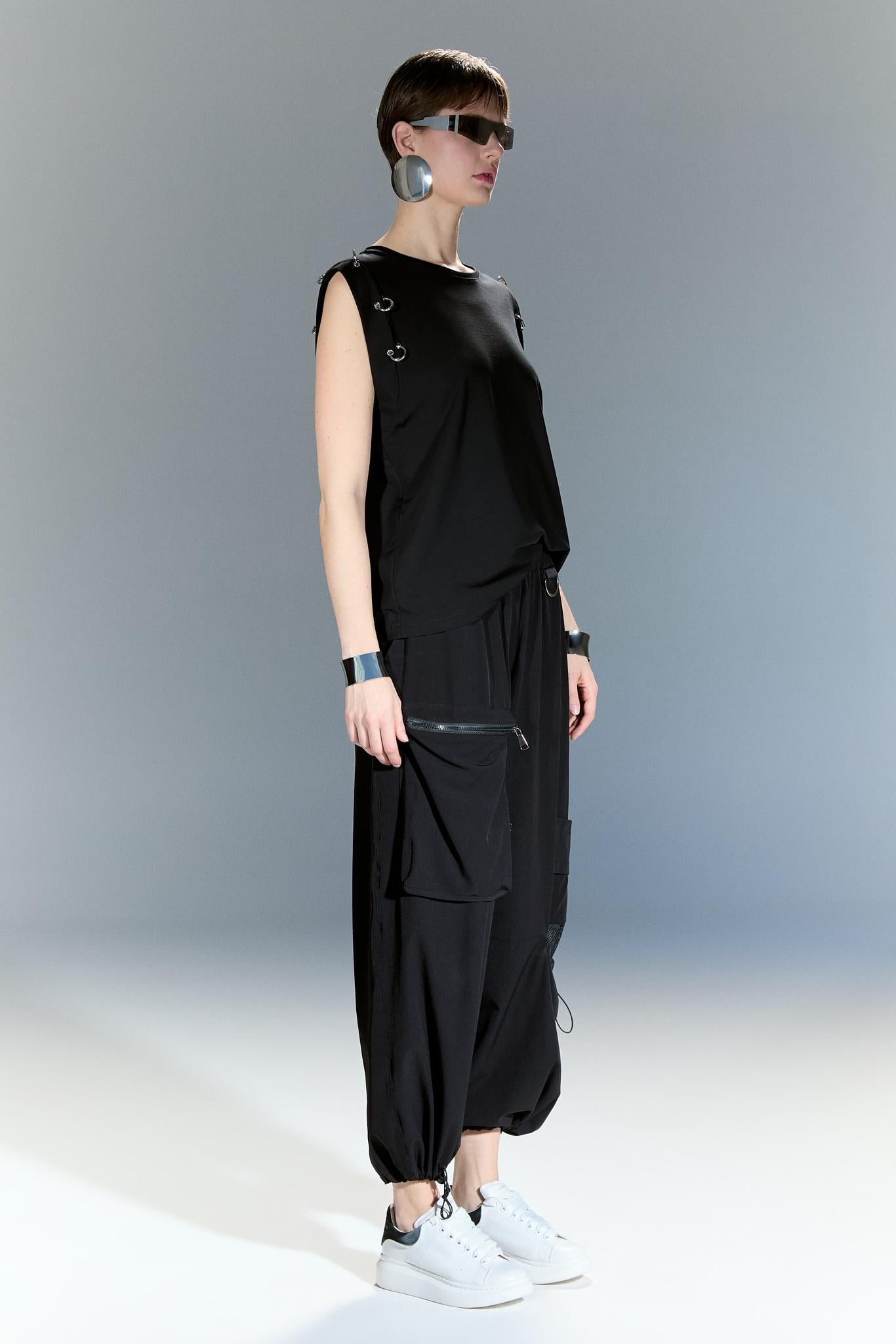 MONO SİYAH TASARIM JOGGER