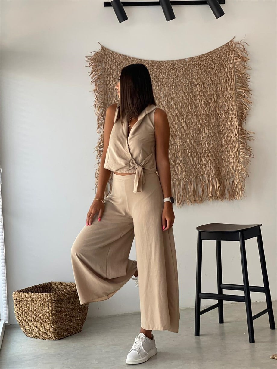 MONRA CAMEL PANTOLON