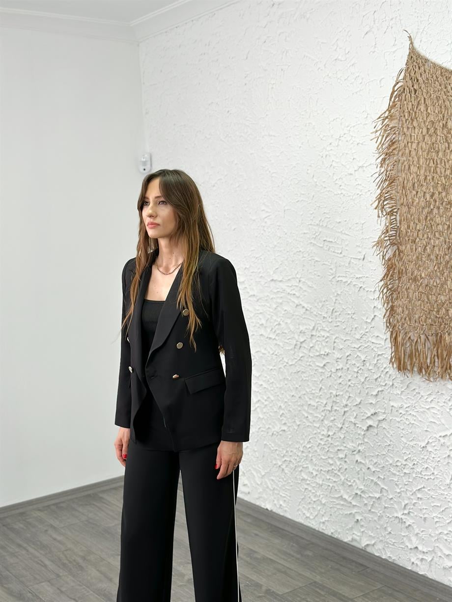 MYDNOS SİYAH BLAZER CEKET