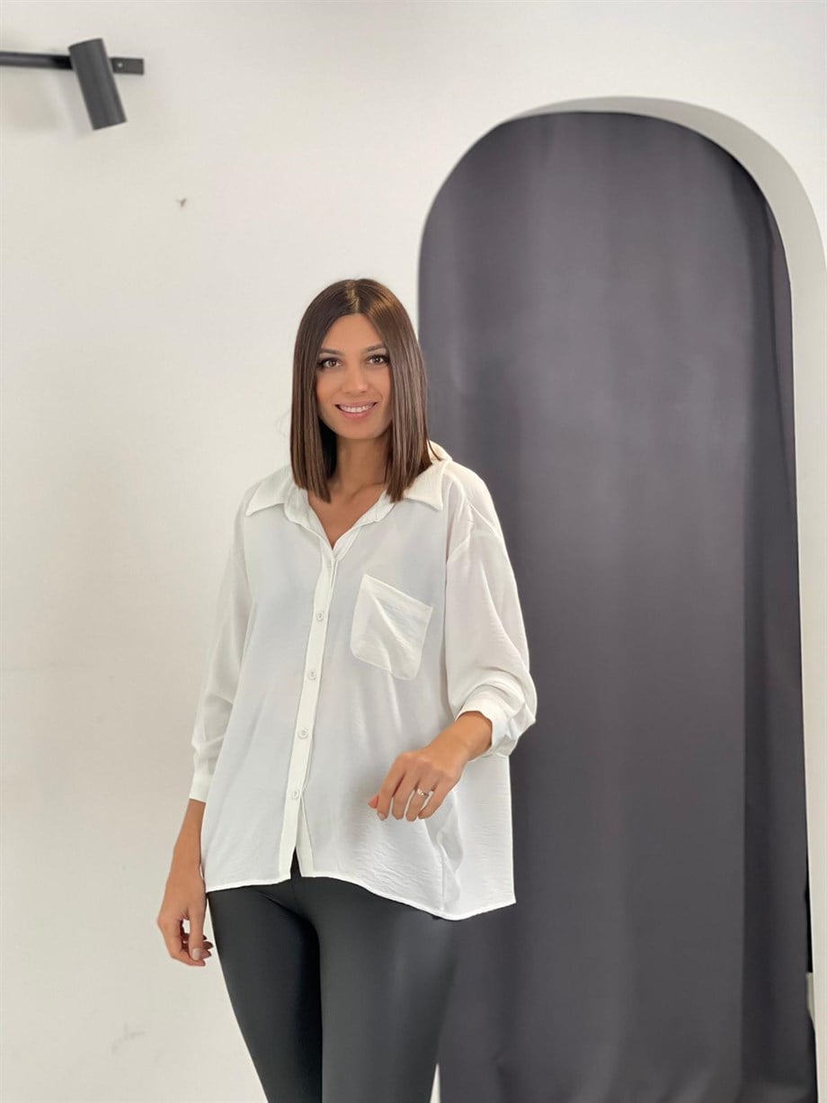 NOMA AEROBİN EKRU GÖMLEK