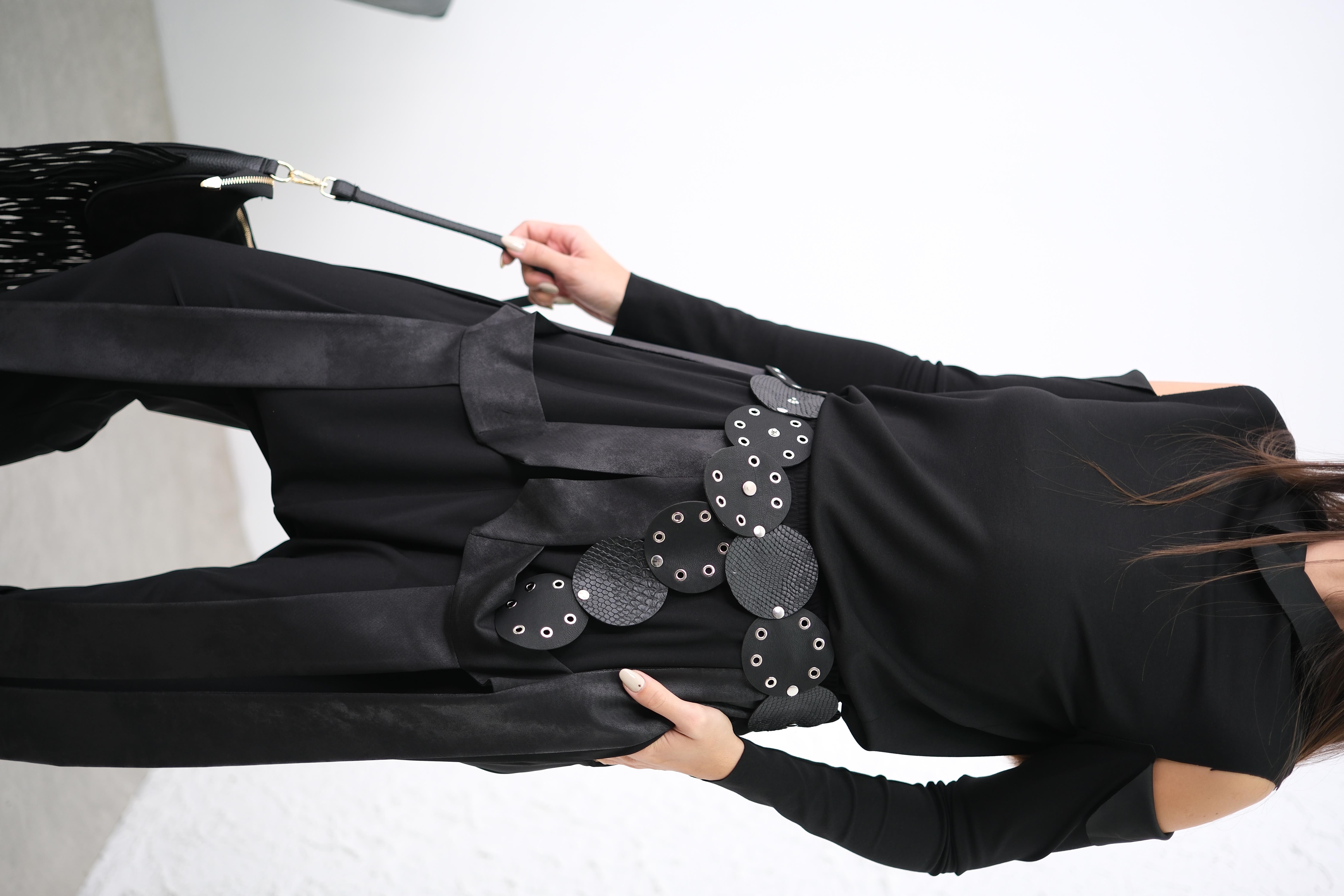 OLCY SİYAH BOHEM KEMER