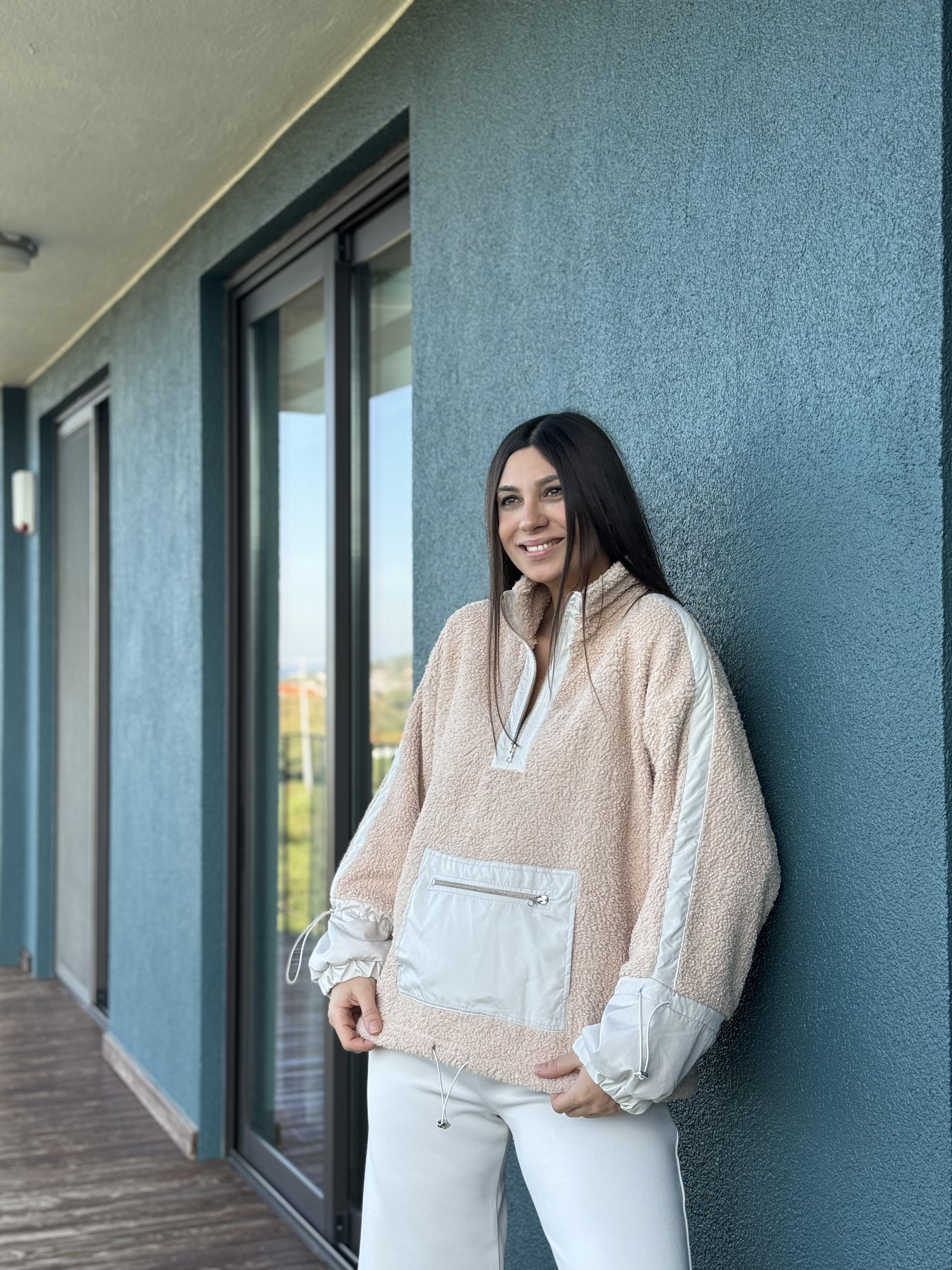 PAGOS YUMOŞ TEDDY BEJ SWEAT