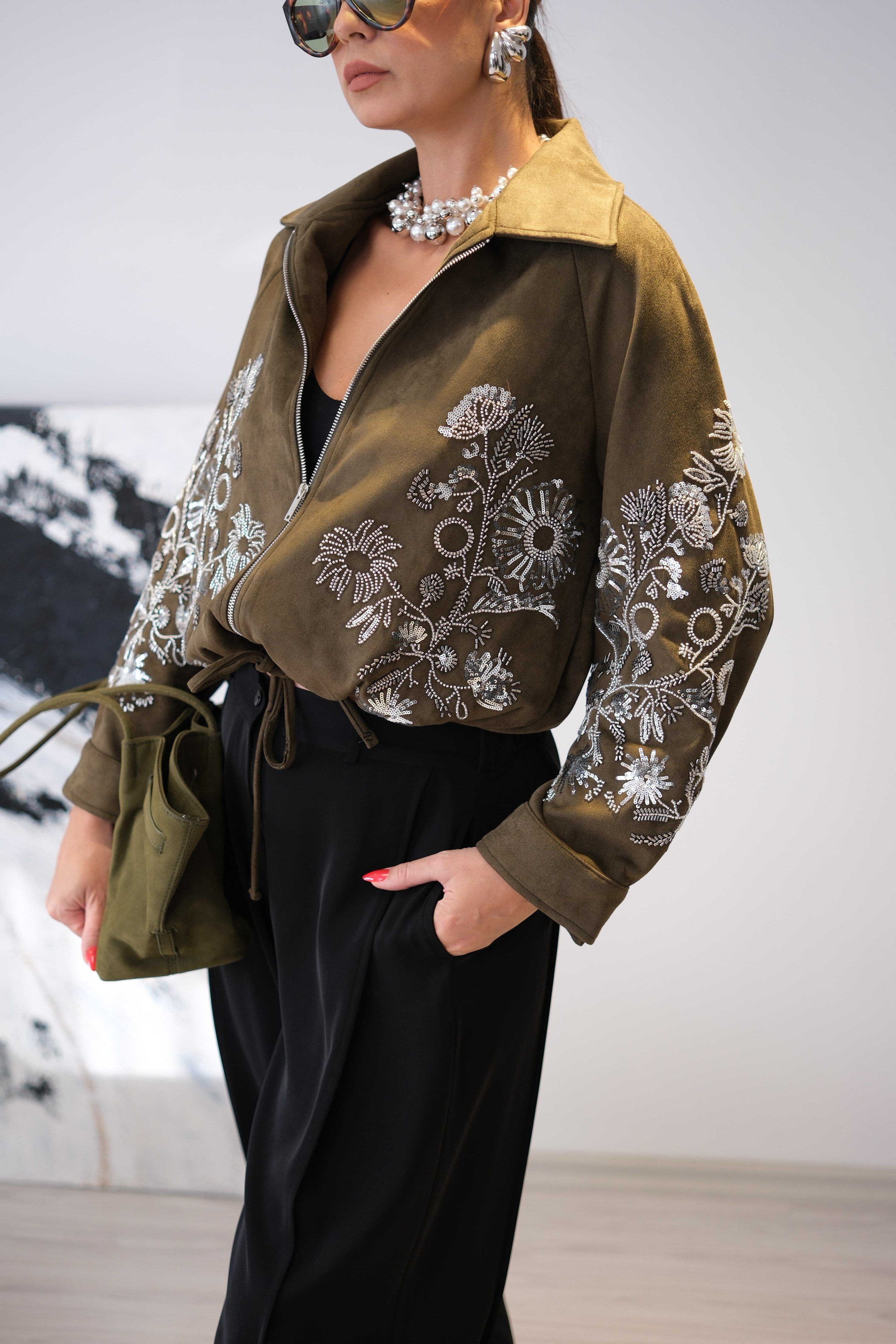 PAWİLLO NAKIŞ DETAYLI PREMİUM CEKET