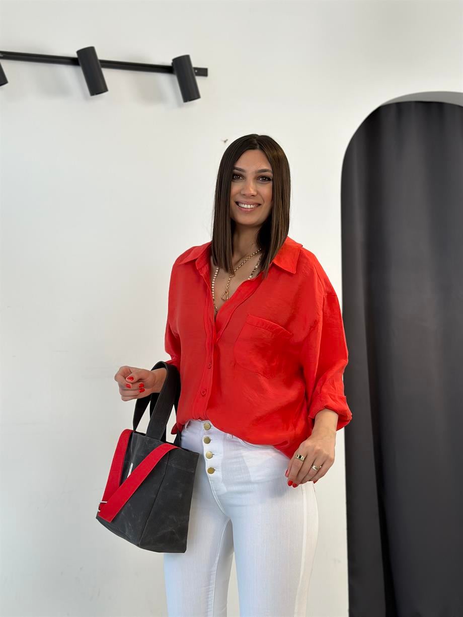 PESTO KIRMIZI GÖMLEK