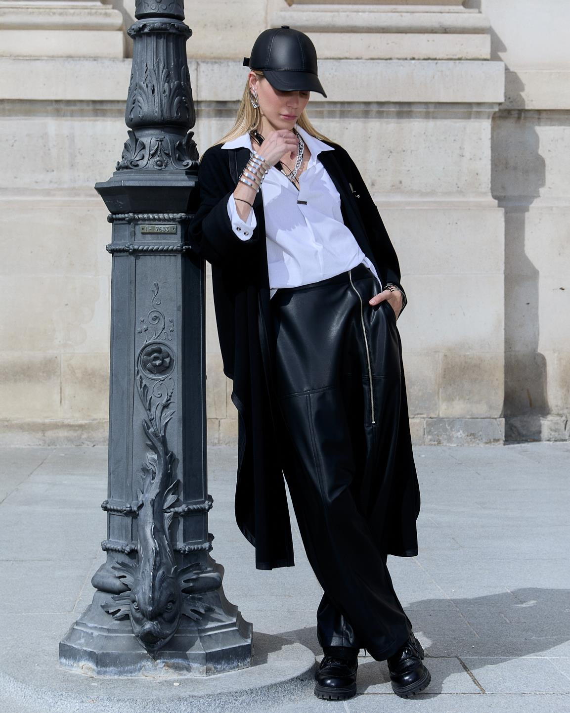 PİTY SİYAH TASARIM ŞALVAR