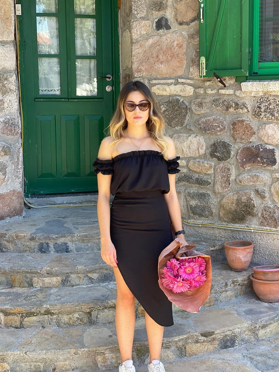 POPE MADONNA BLUZ SİYAH