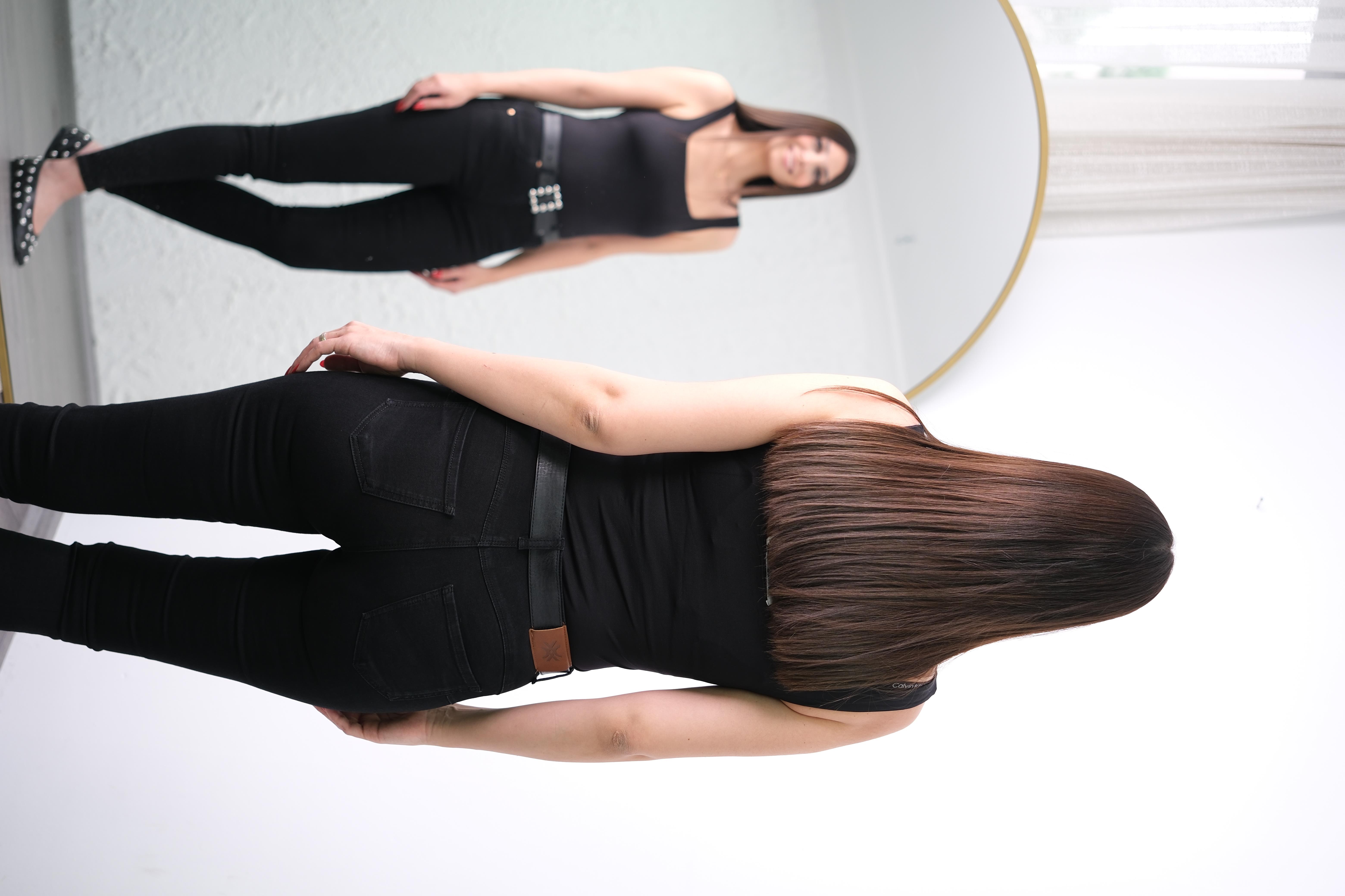 PULLY SİYAH SKİNNY JEAN