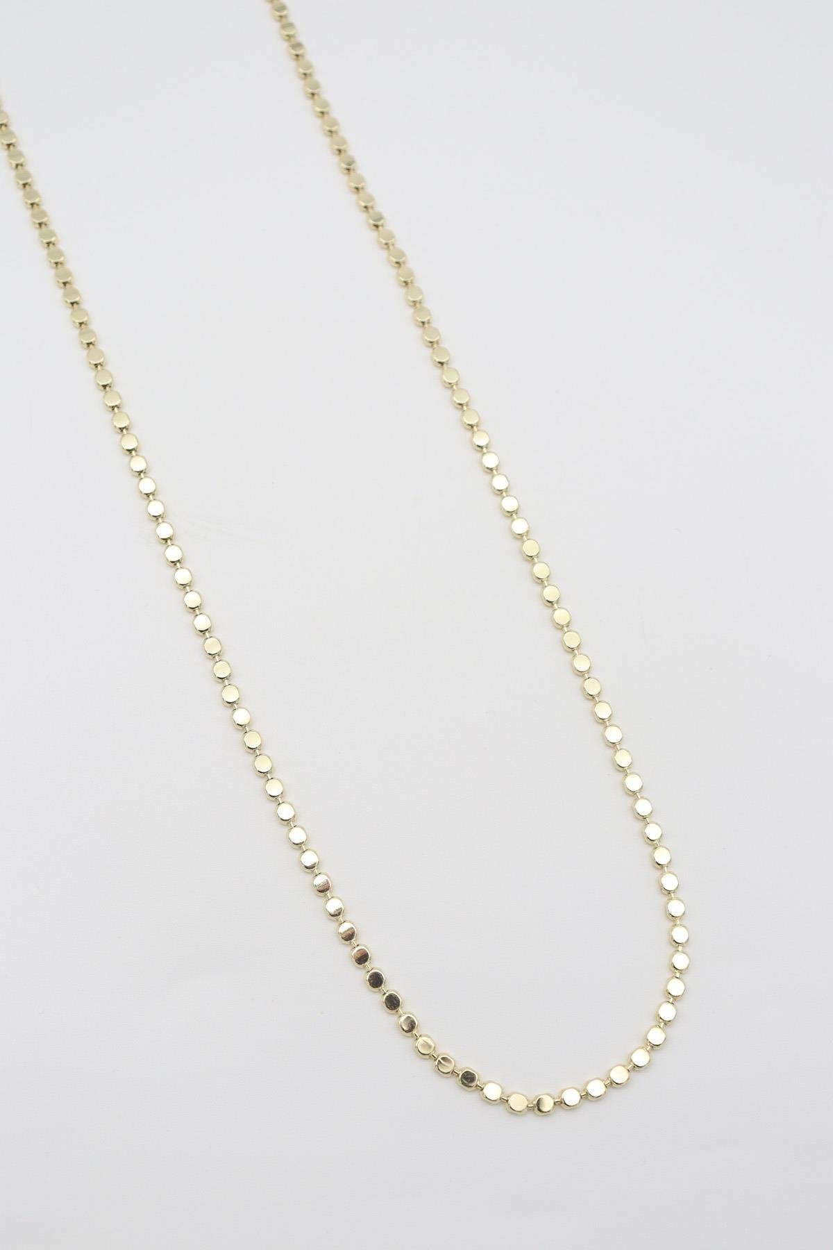 RHEA YASSI PUL KOLYE(55CM)