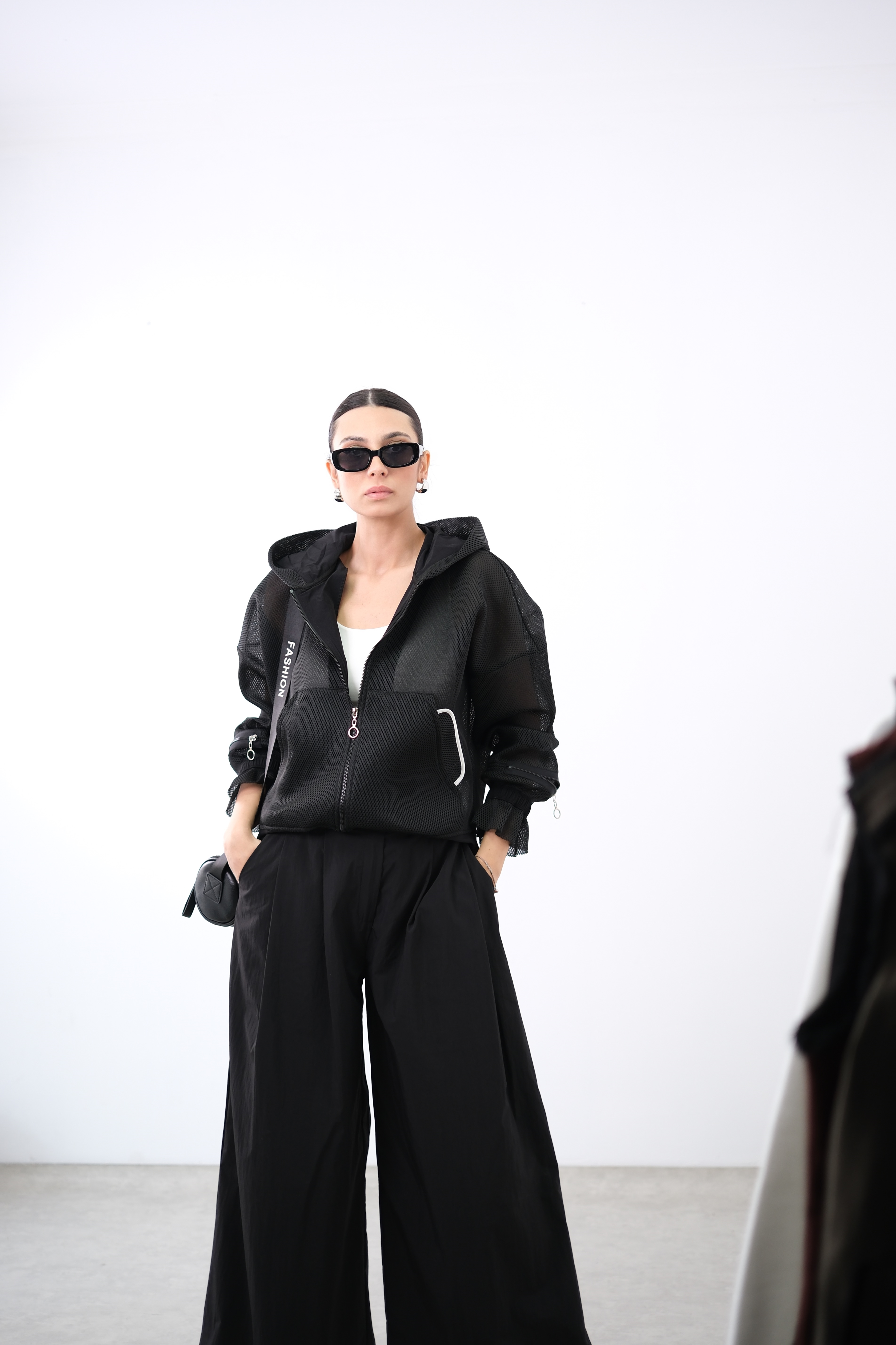 RİGA KAPÜŞONLU FİLE CEKET