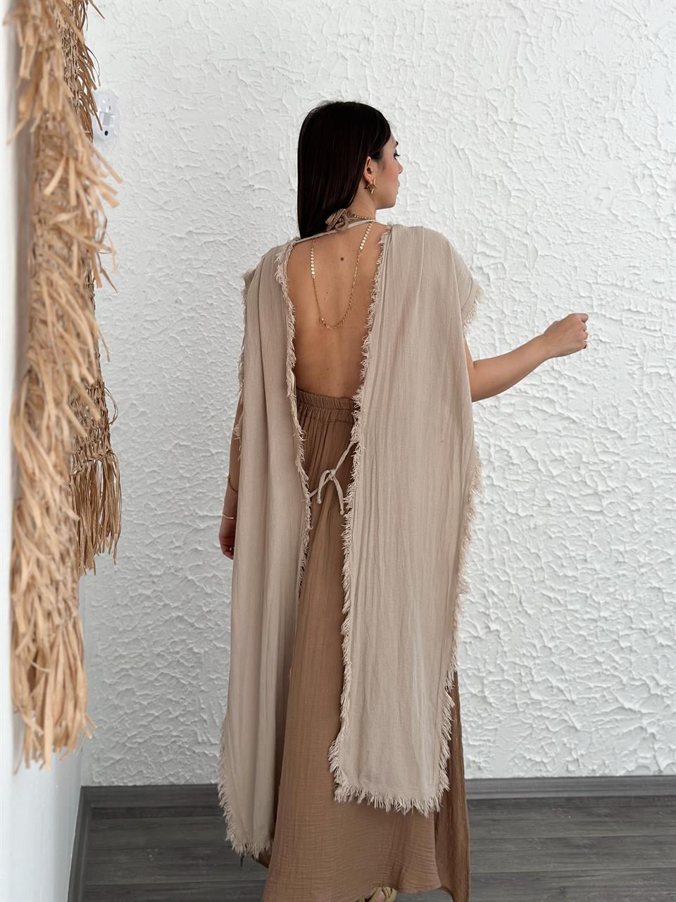 RİO BEJ PÜSKÜL KAFTAN