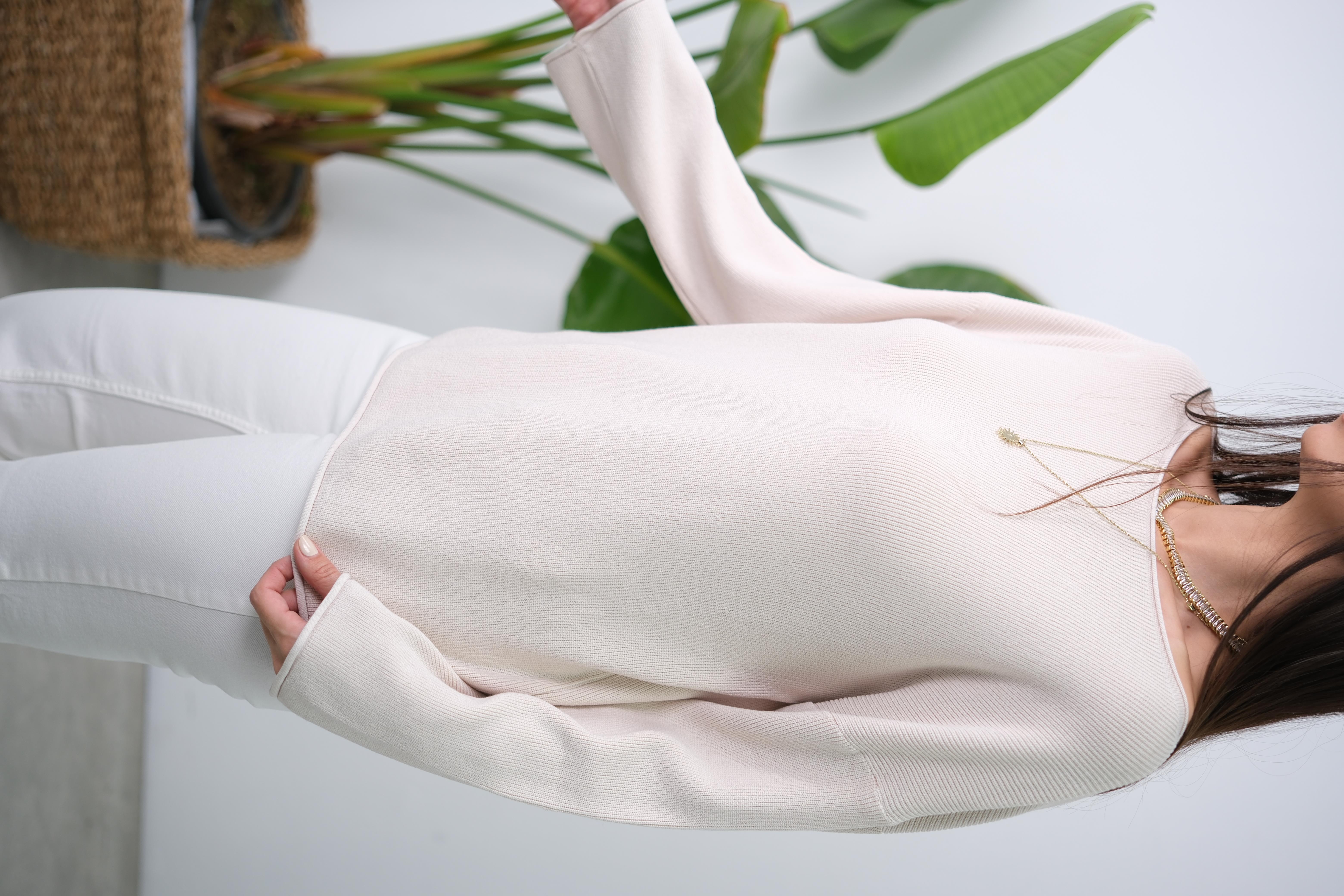 SALLY TAŞ KAYIK YAKA TRİKO