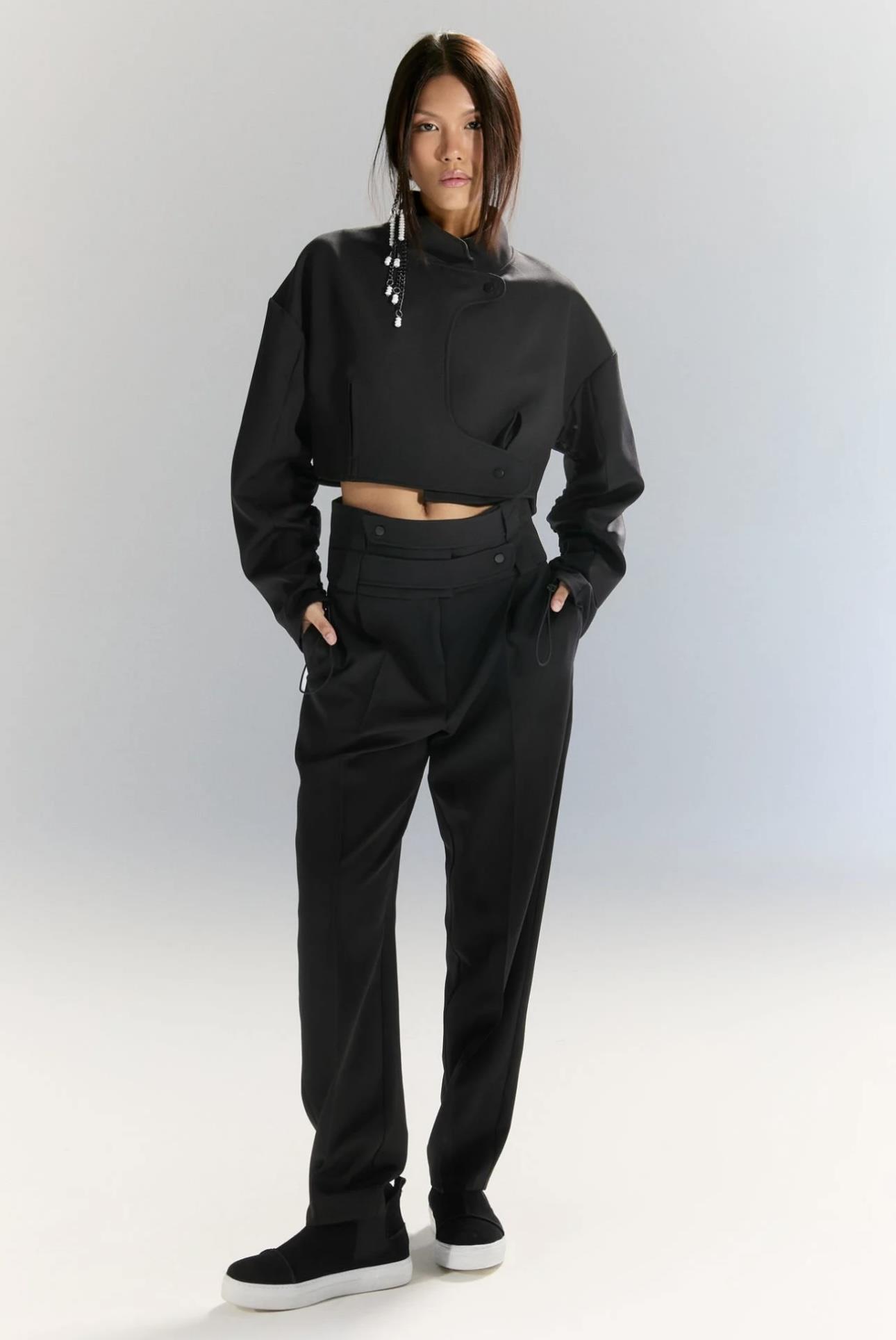 SAN JOSE SİYAH BLUZ