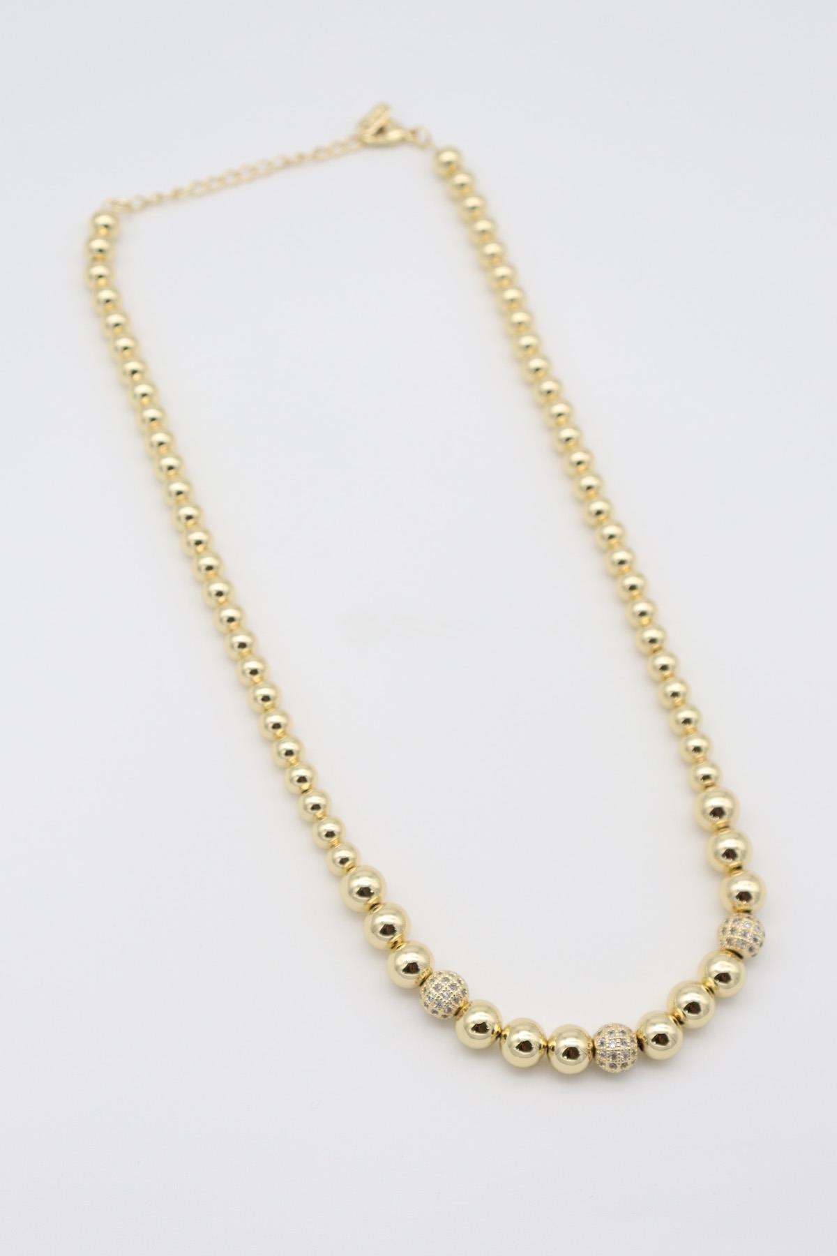 SİMA İRİ TOP KOLYE