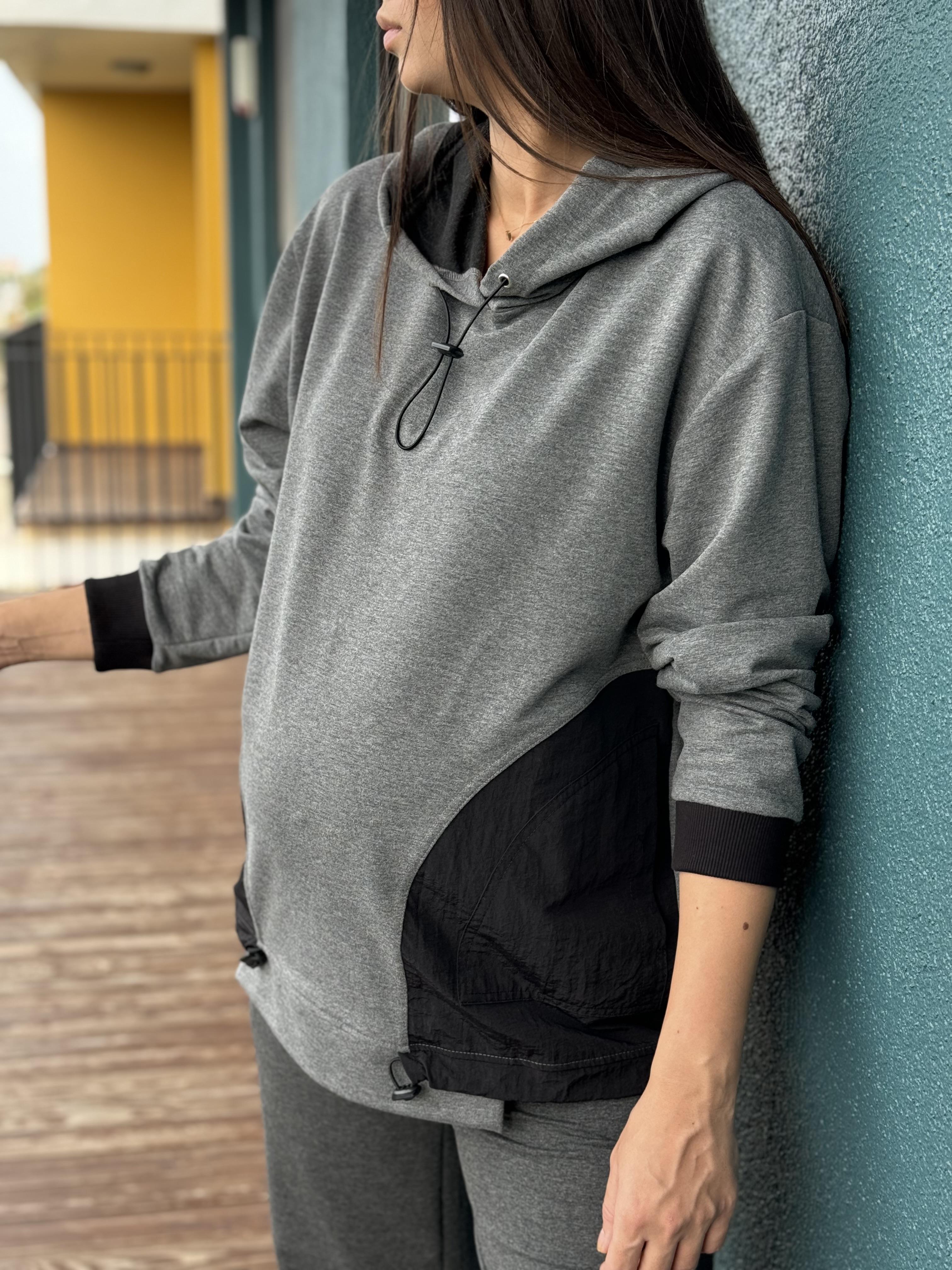 TELA ANTRASİT SWEATSHIRT