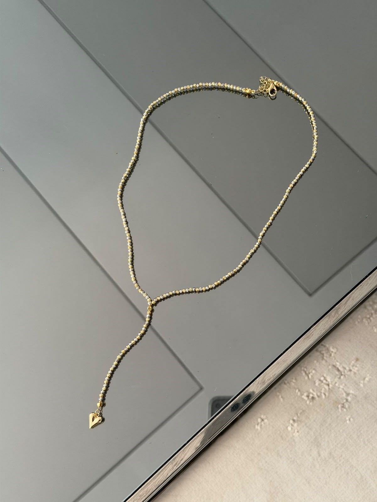 VENTO GOLD-SİLVER Y KOLYE