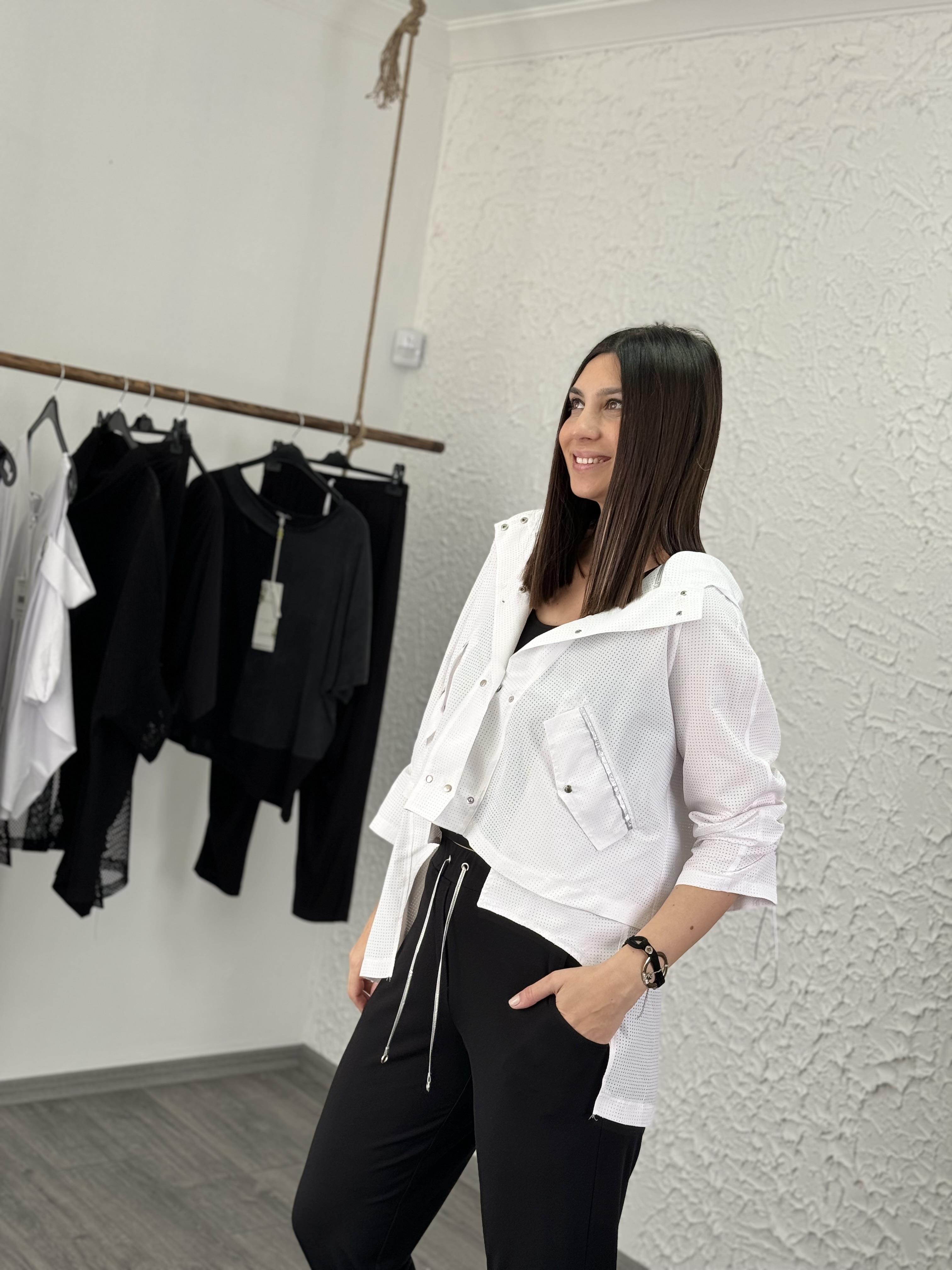 VESTA TASARIM BEYAZ CEKET