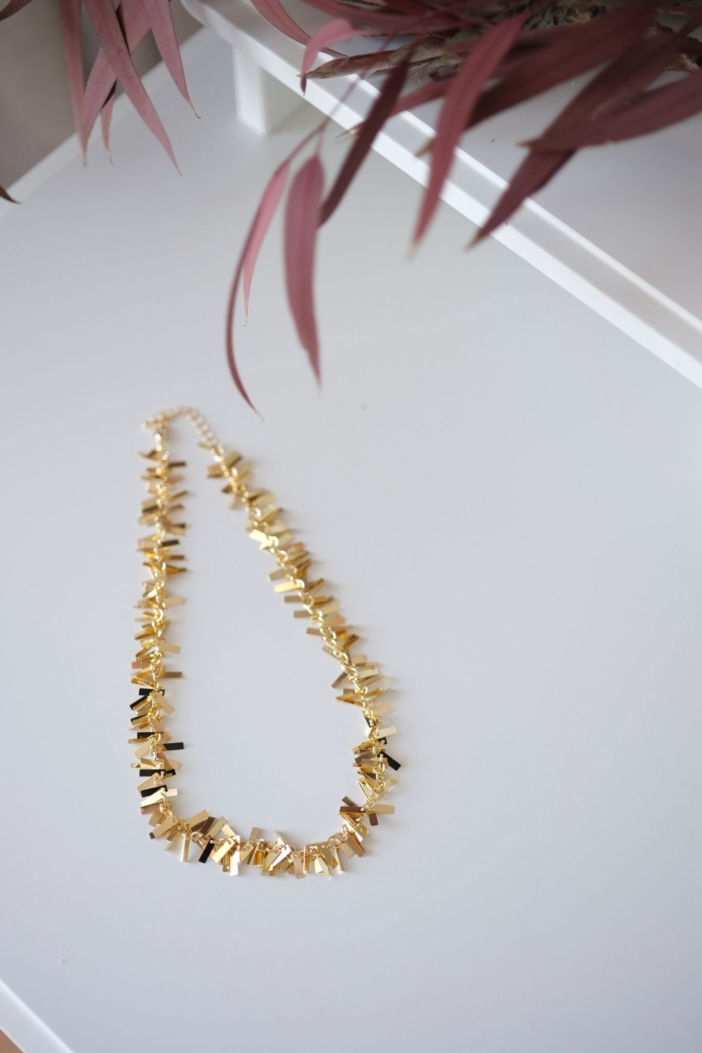 ZARA ÇUBUK GOLD KOLYE