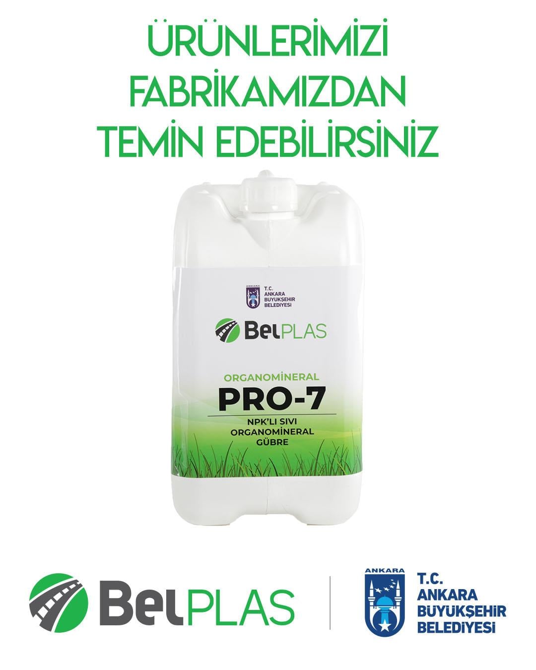 Organomineral Pro-7: NPK 7-7-7 Sıvı Gübre