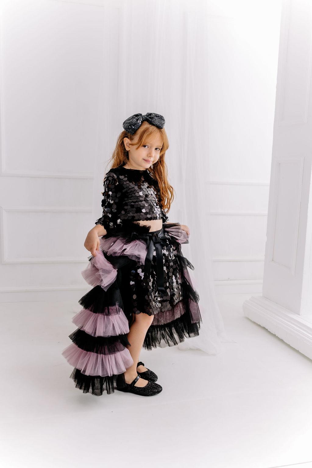 BLACK CLOUDY OUTFIT (TAM SET)