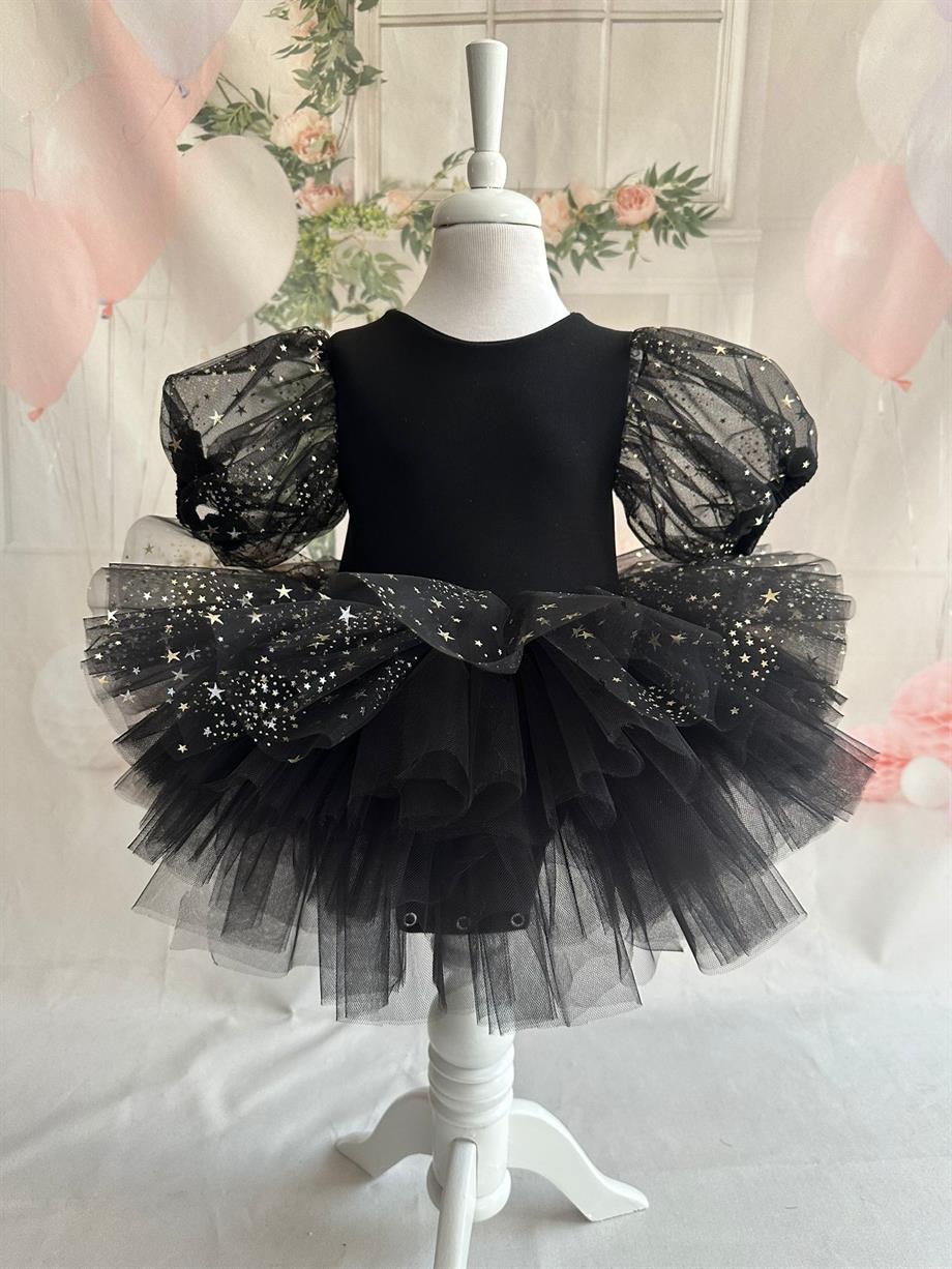 BLACK MAGICAL SUMMER TUTU DRESS