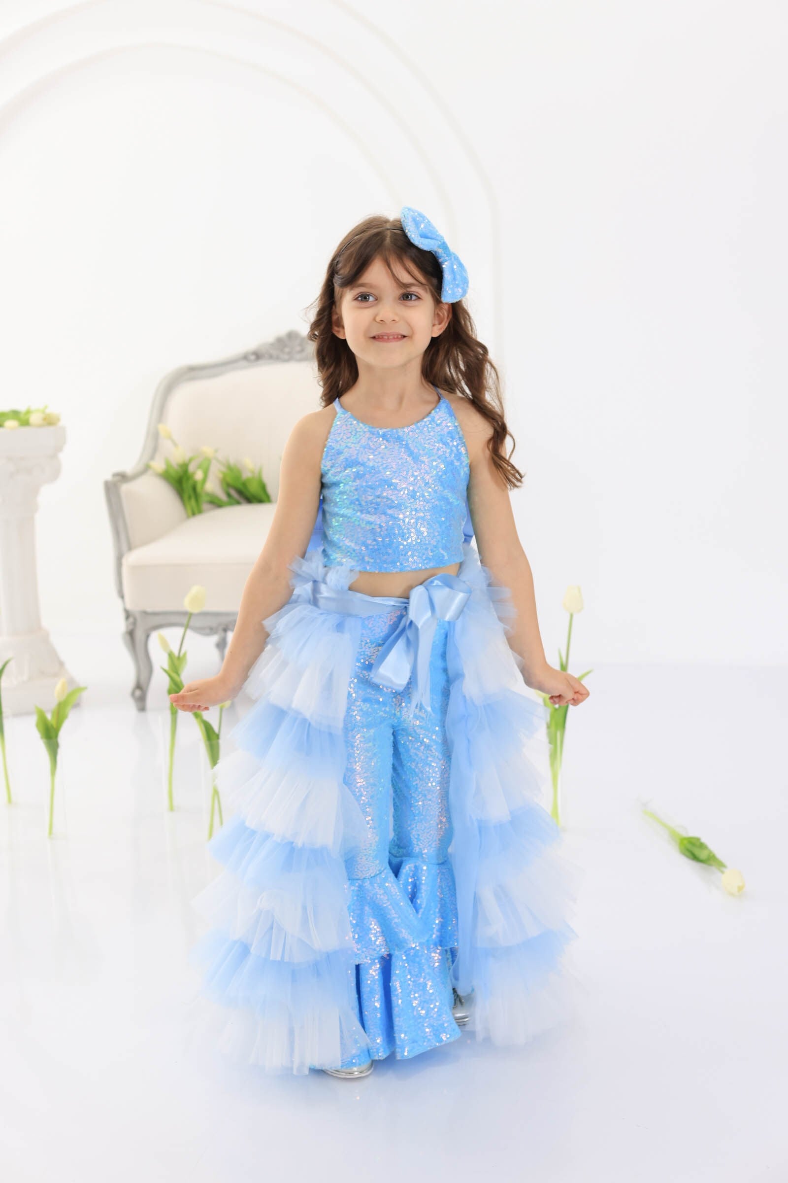 BLUE SPARKLE TIDE FANTASY OUTFIT (TAM SET)
