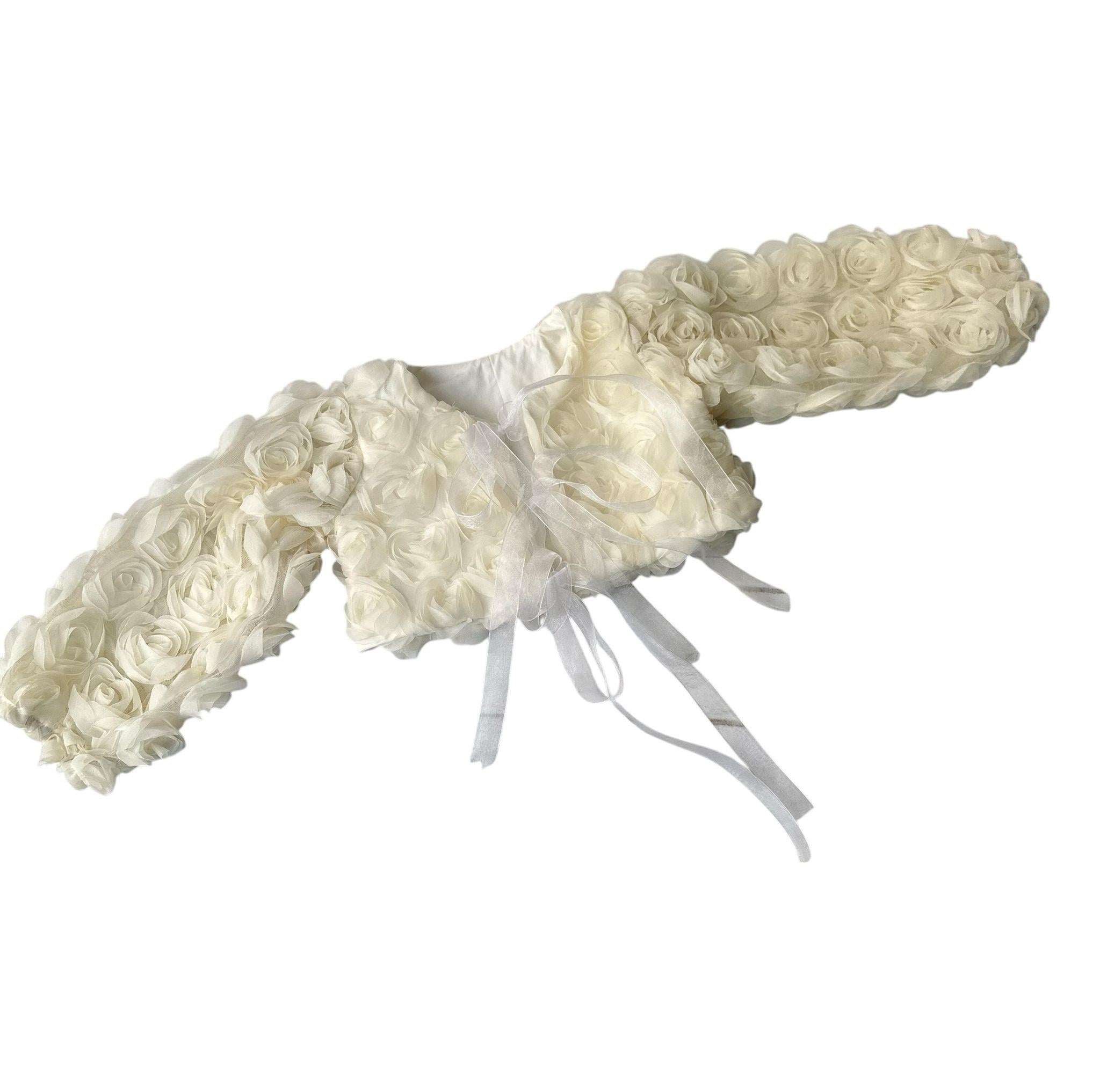 CREAM FLOWER JACKET