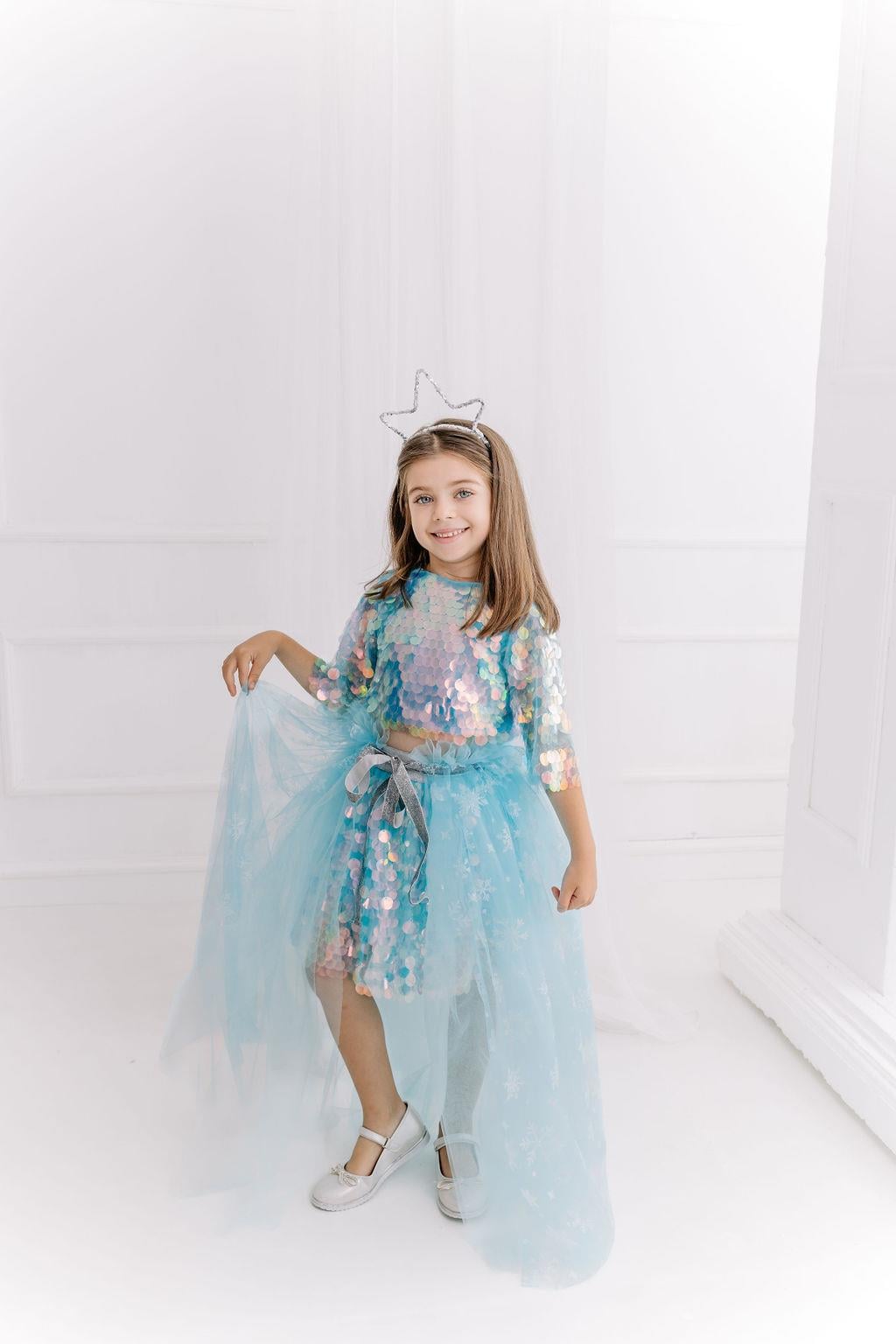 ELSA SQUAMA OUTFIT (TAÇ HARİÇ TAM SET)