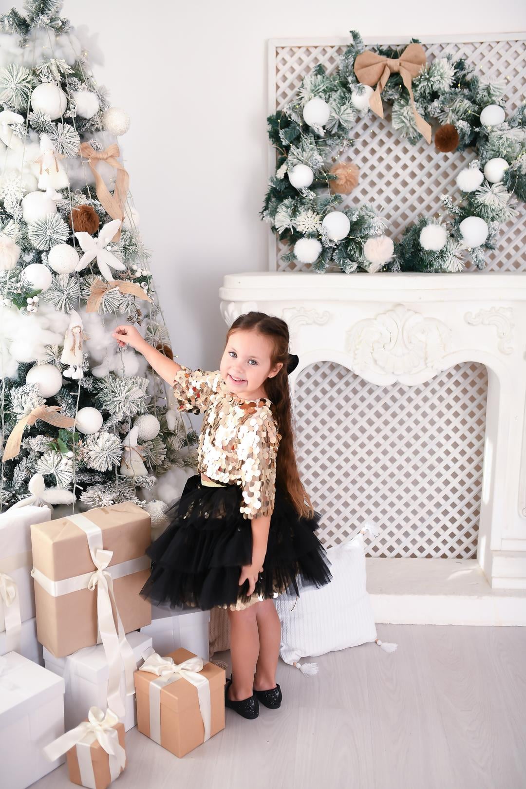 GOLD SQUAMA OUTFIT (TOKA DAHİL TAM SET)