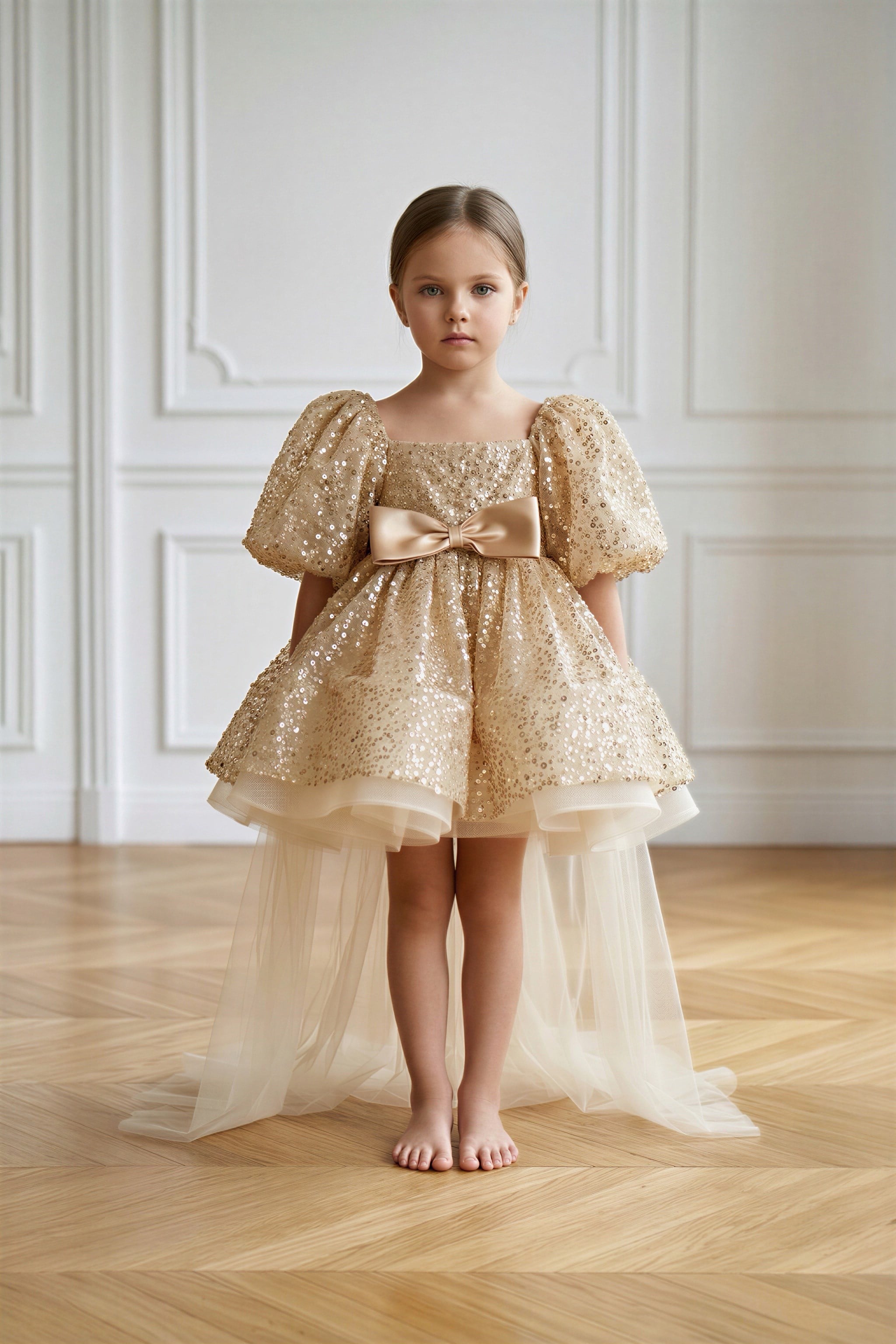 GOLD TIFFANY DRESS