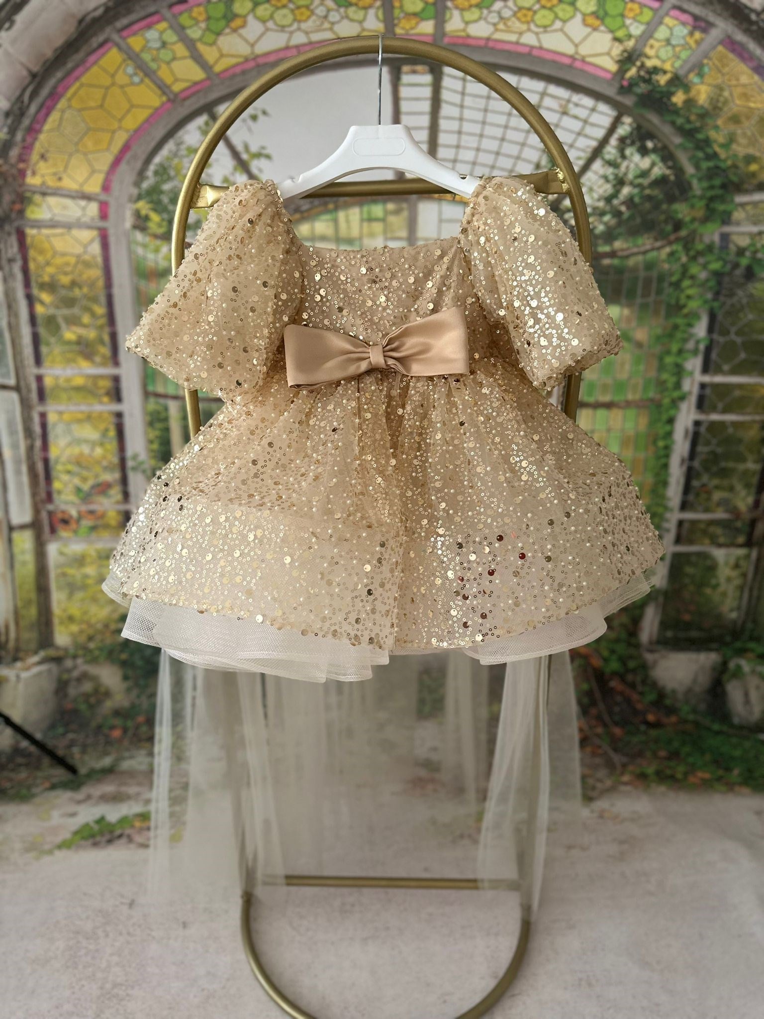 GOLD TIFFANY DRESS