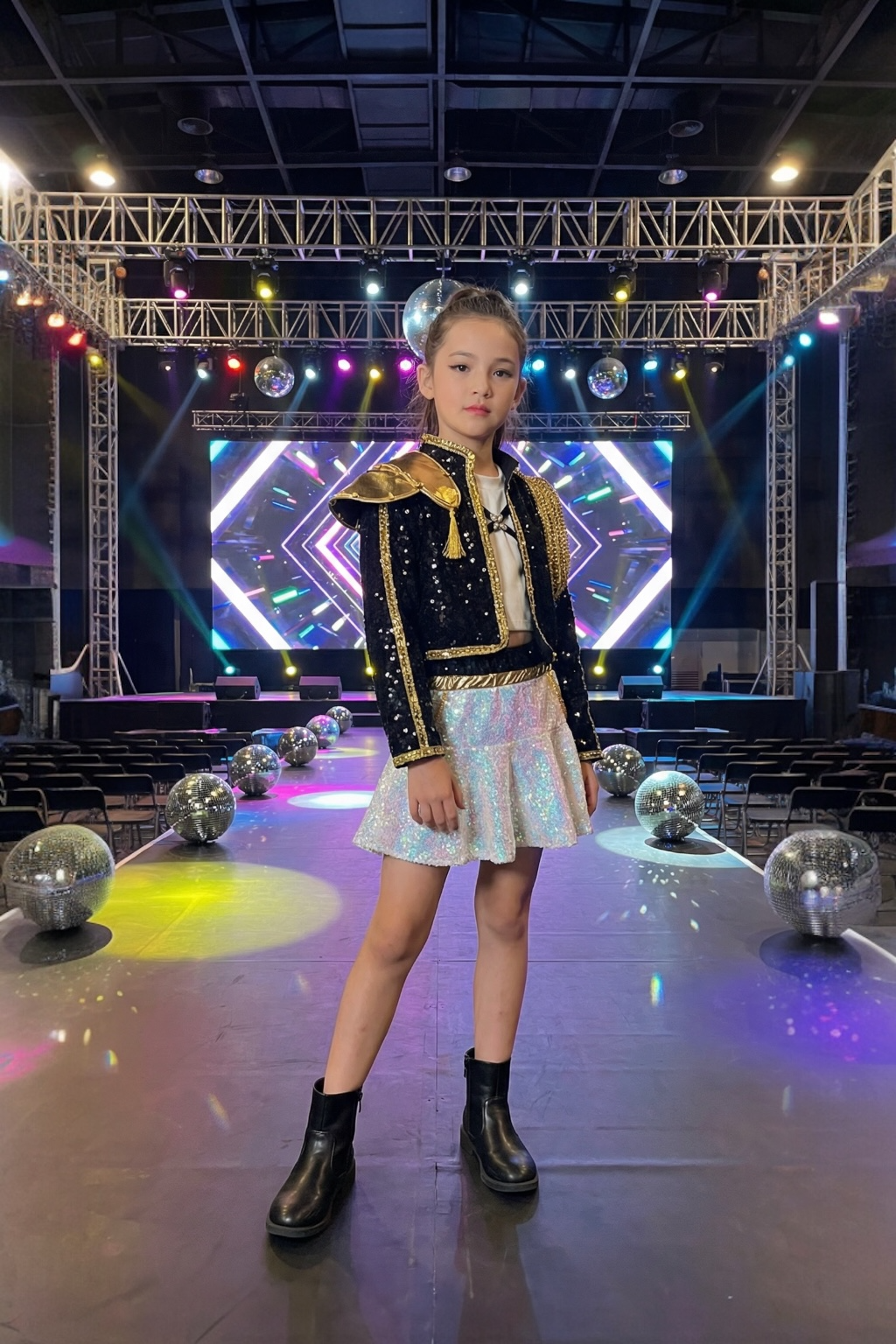 K-POP RUMİ ETEKLİ KOSTÜM
