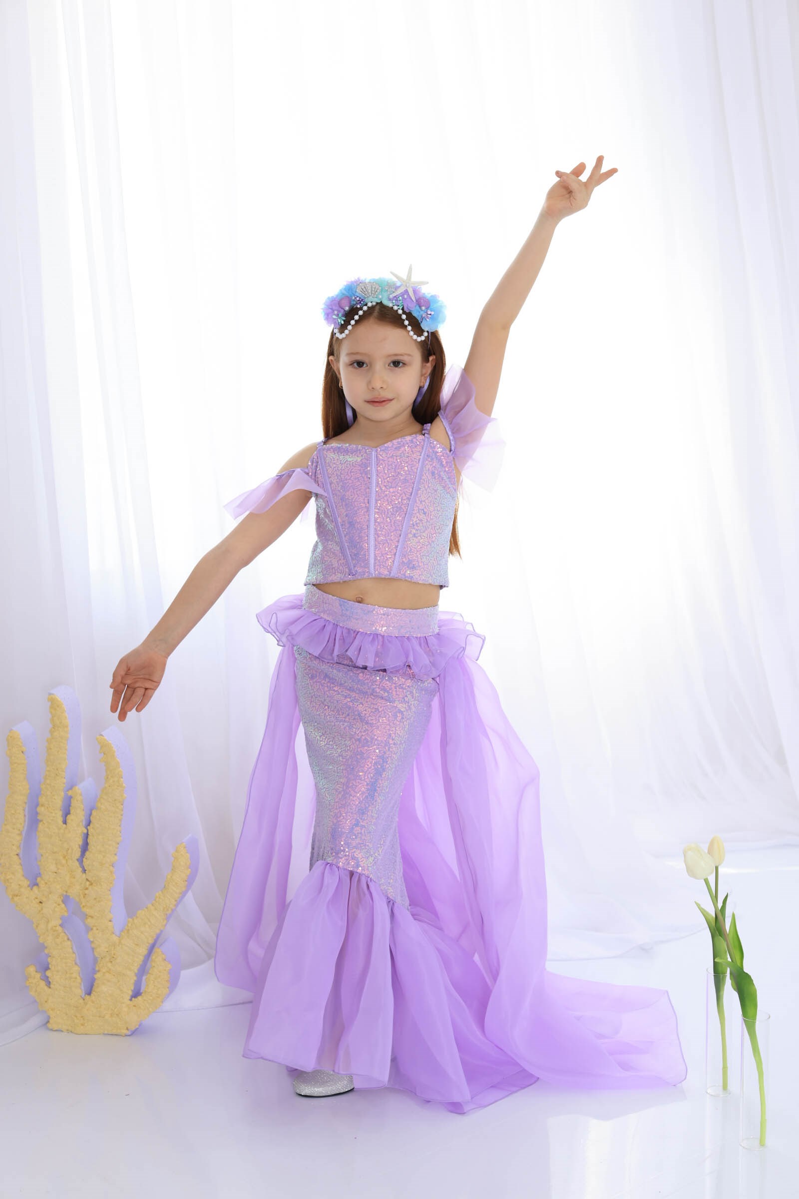 LILAC DREAM MERMAID OUTFIT