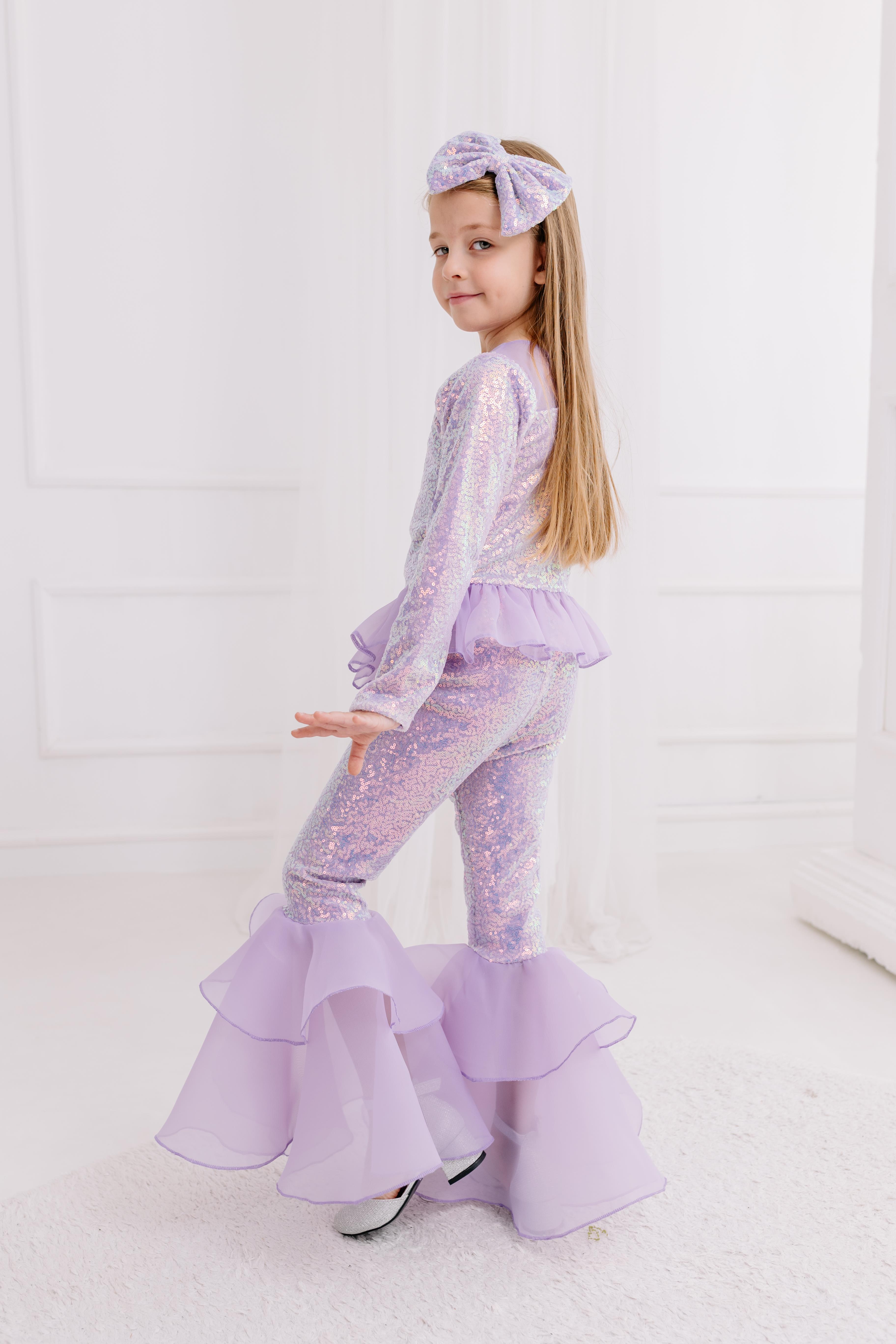 LILAC MERMAID SHIRT AND TROUSERS