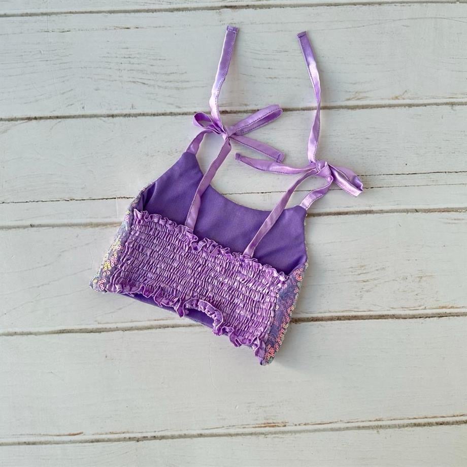 LILAC SHINY CROP