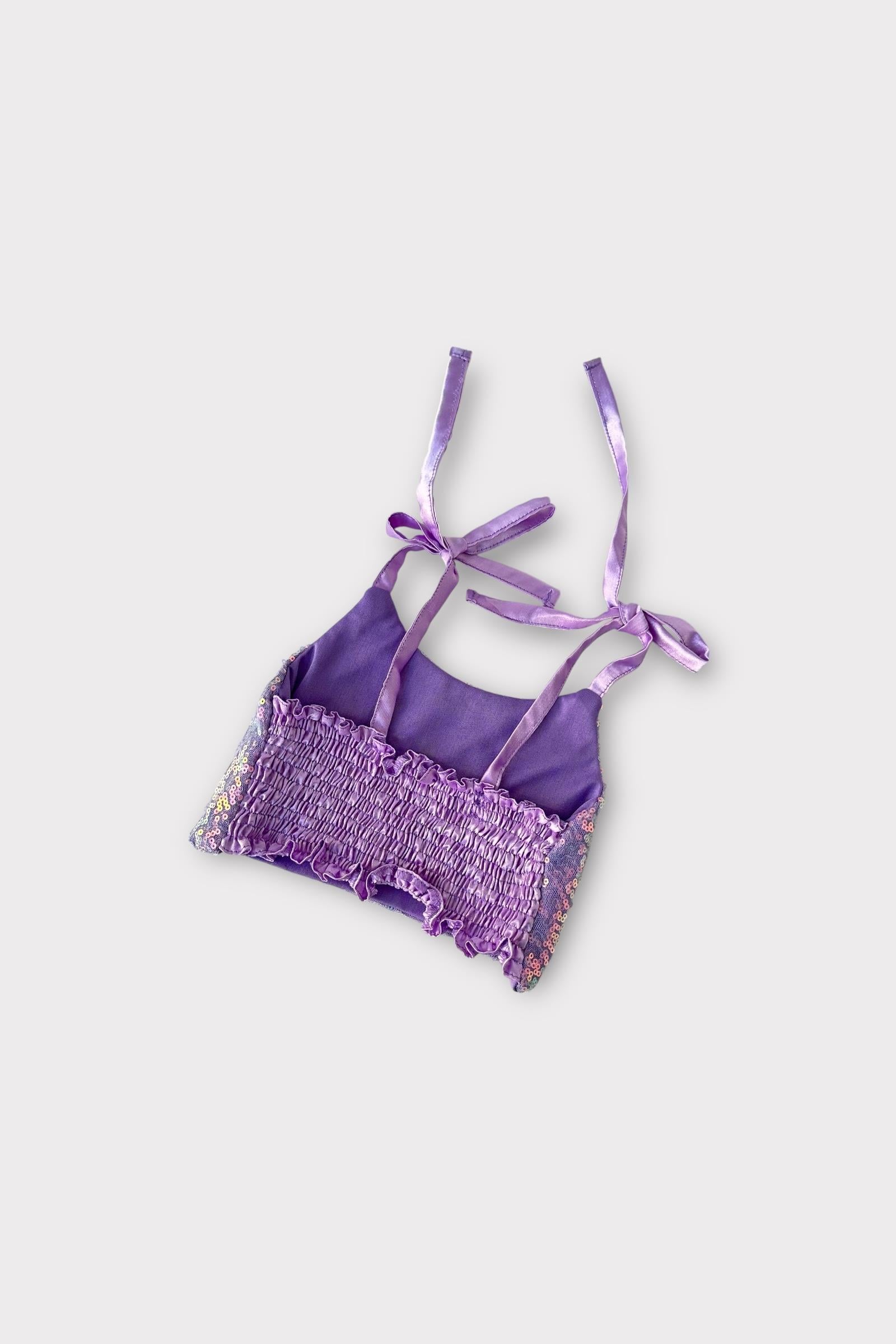 LILAC SHINY CROP