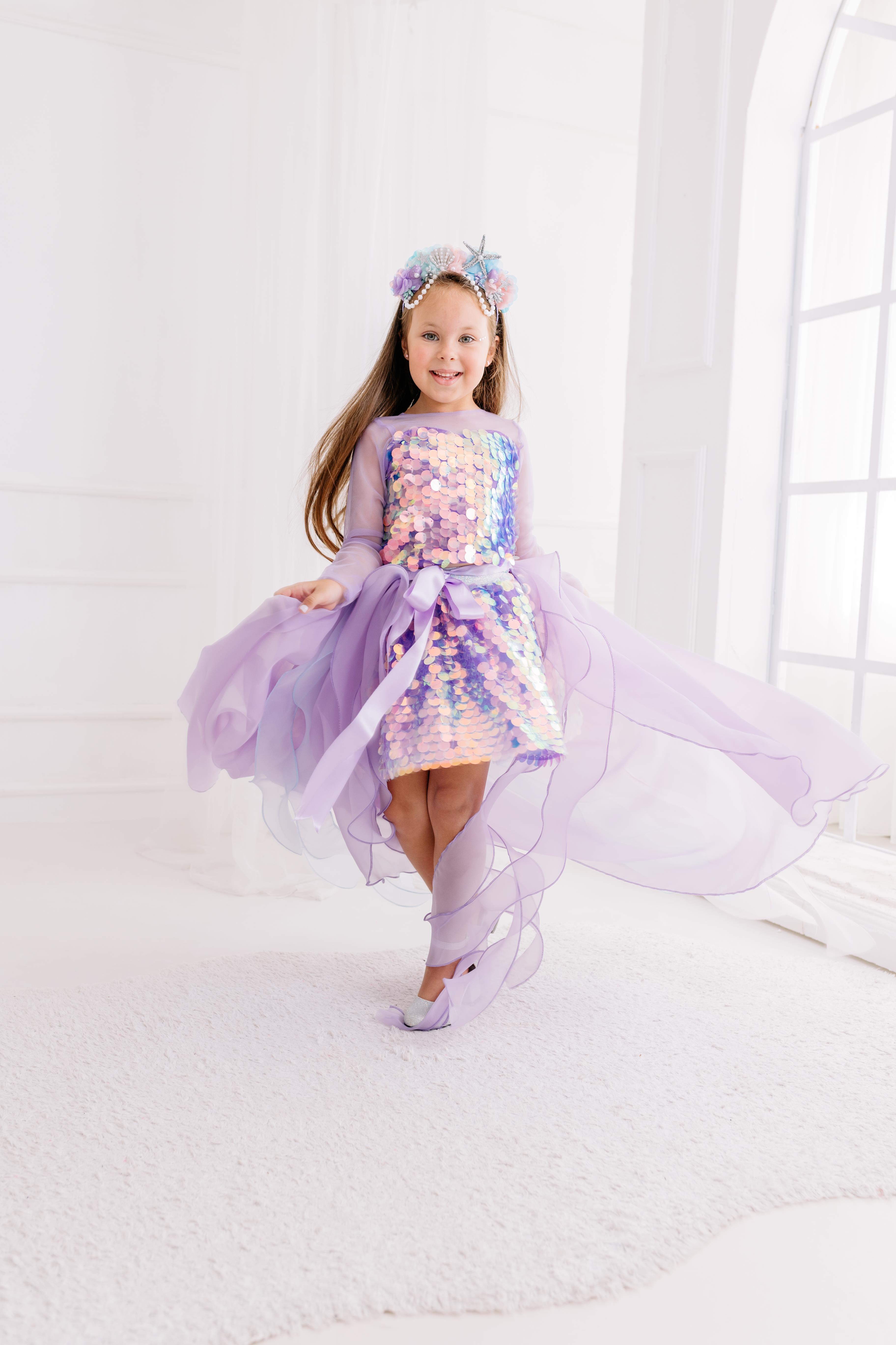 LILAC SIRENE OUTFIT (TAÇ HARİÇ TAM SET)