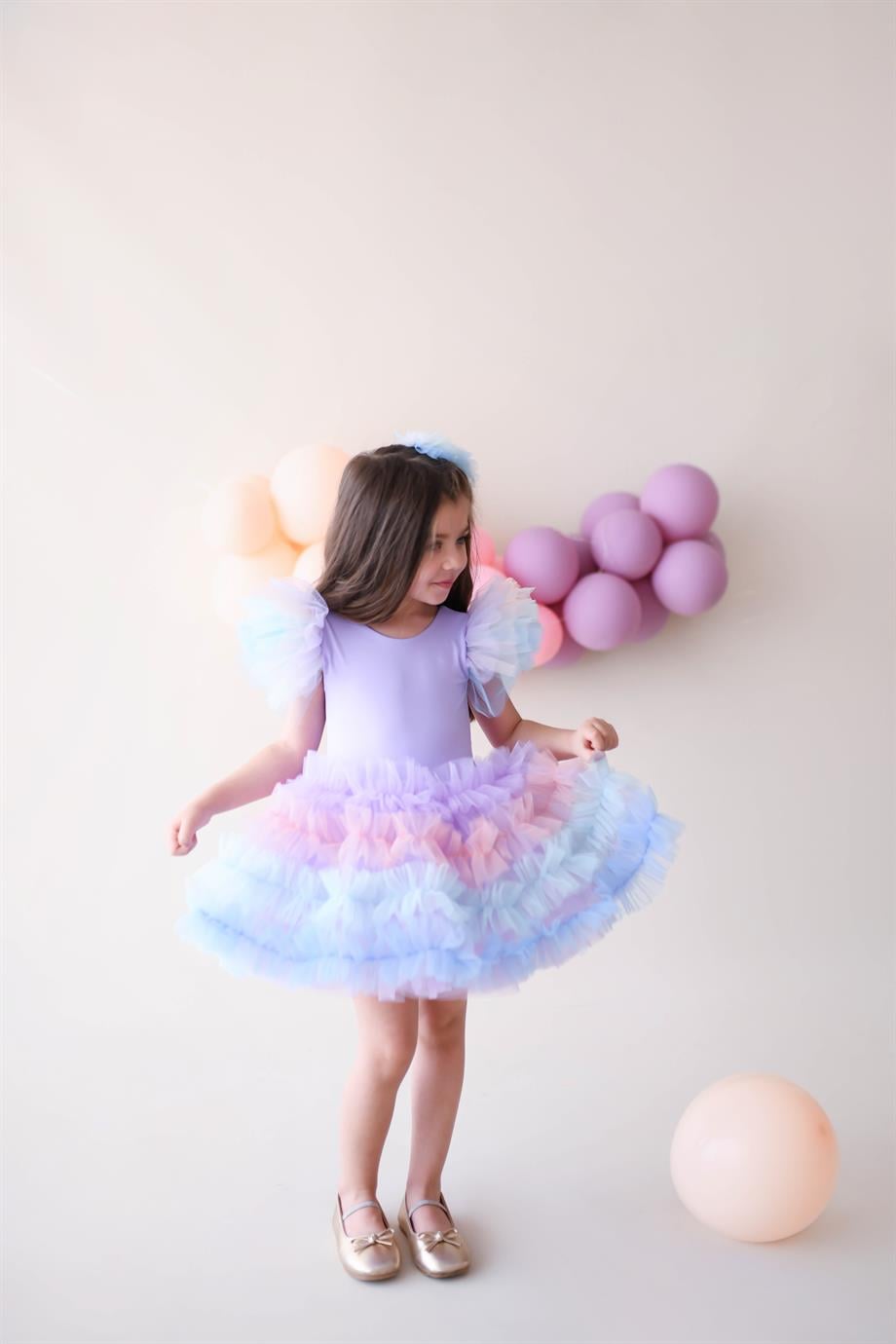 LILAC CUPCAKE TUTU DRESS