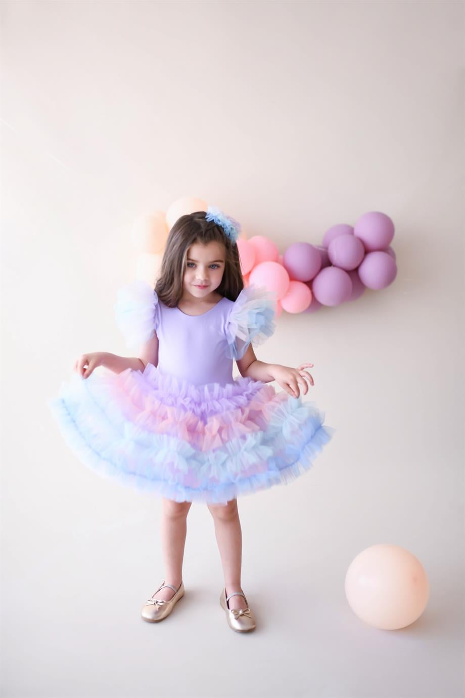 LILAC CUPCAKE TUTU DRESS