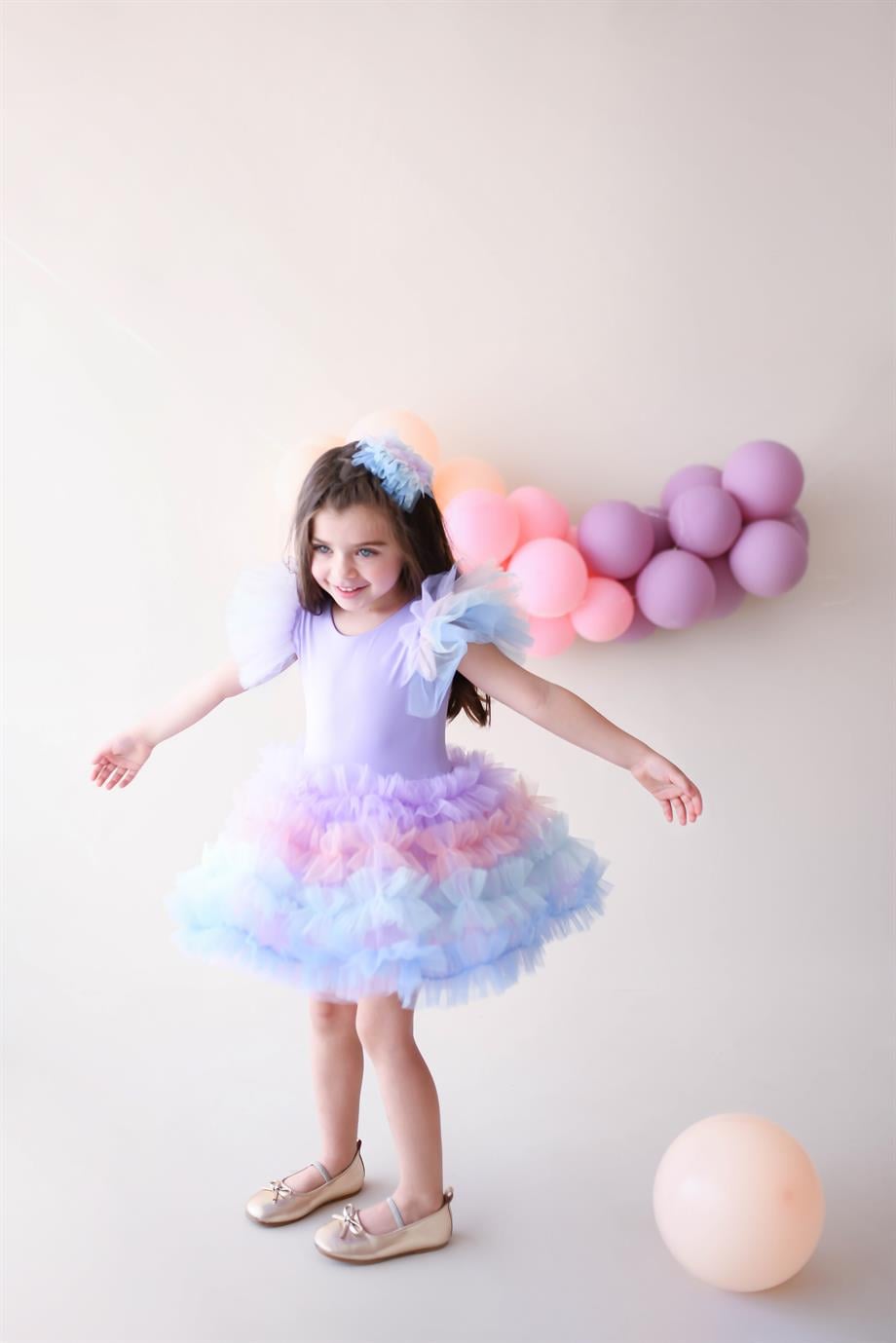 LILAC CUPCAKE TUTU DRESS