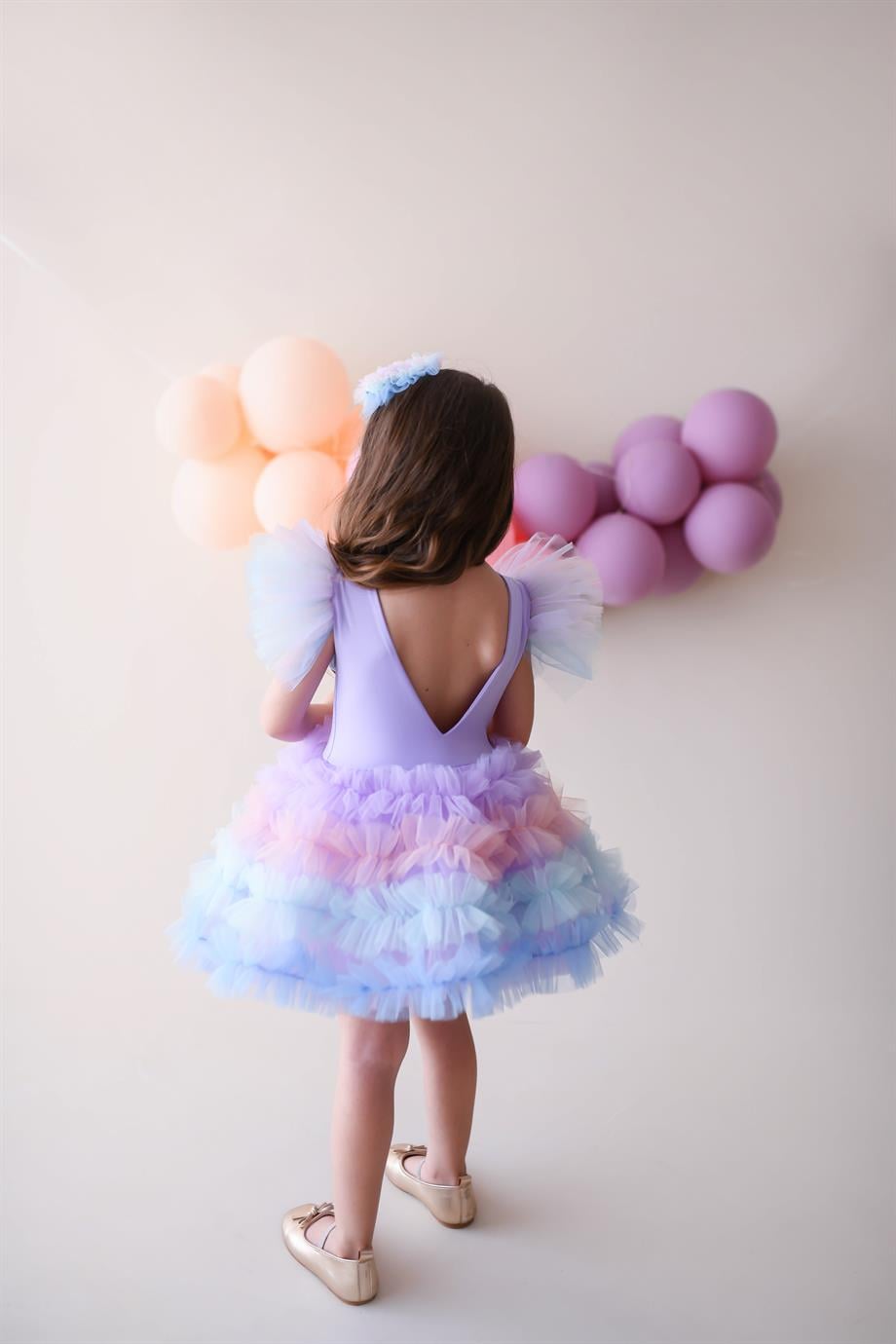 LILAC CUPCAKE TUTU DRESS