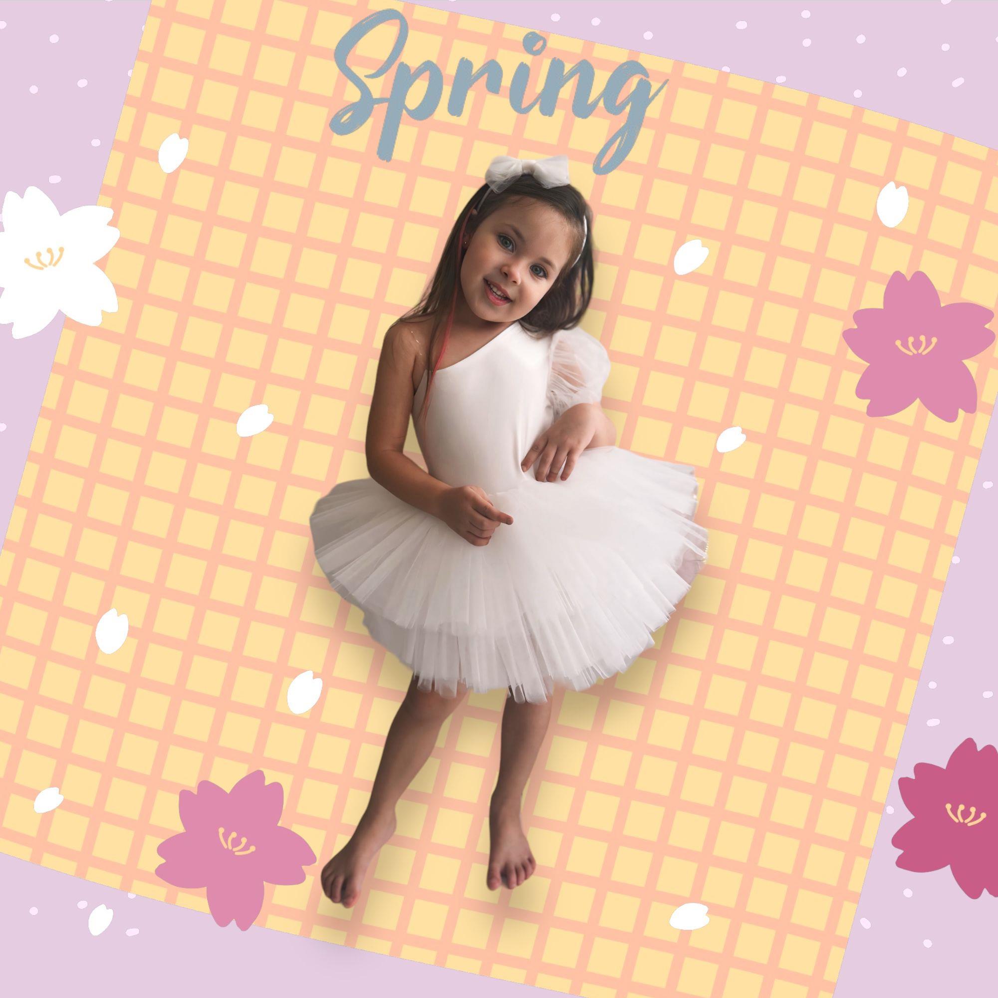 ONE PUFF SHOULDER TUTU DRESS