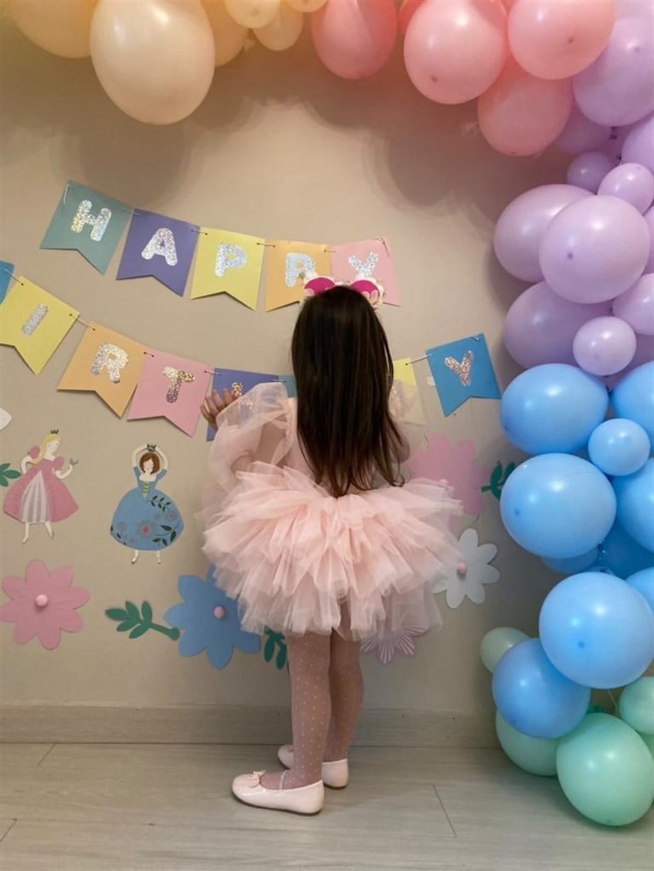 PINK BOHO TUTU DRESS